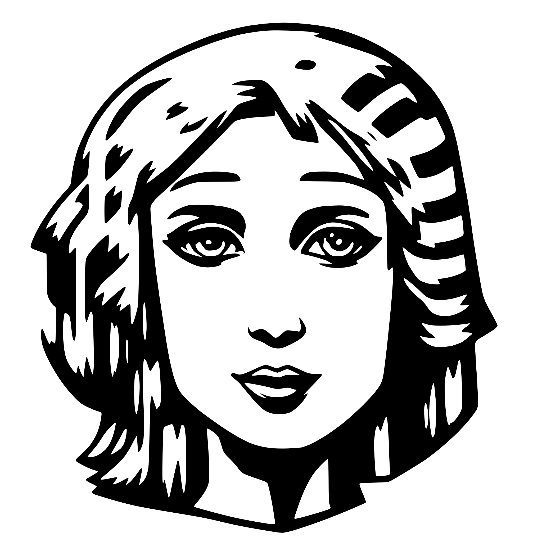 AI-generated SVG of a AI