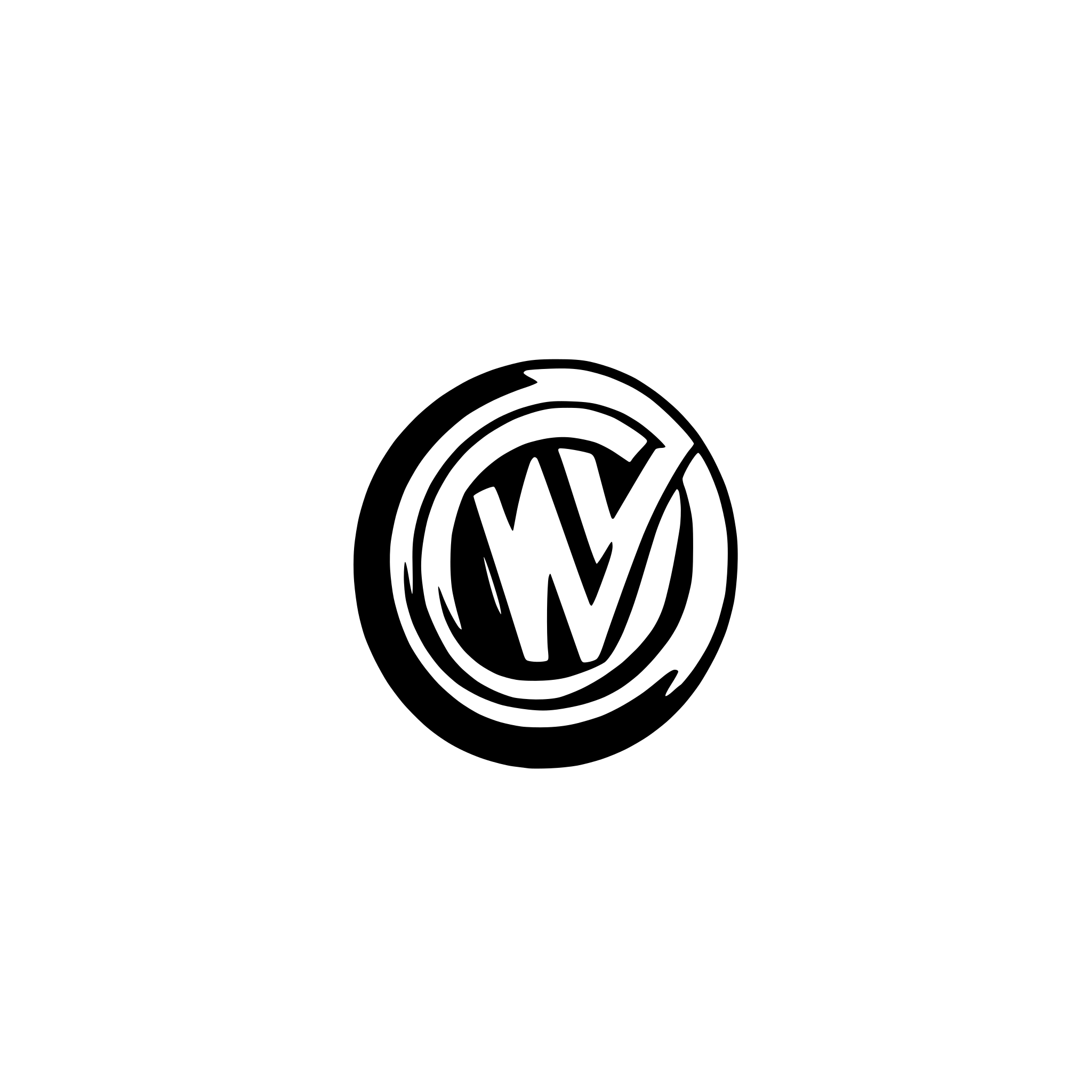 AI-generated SVG of a create a completely random logo with the letters WS