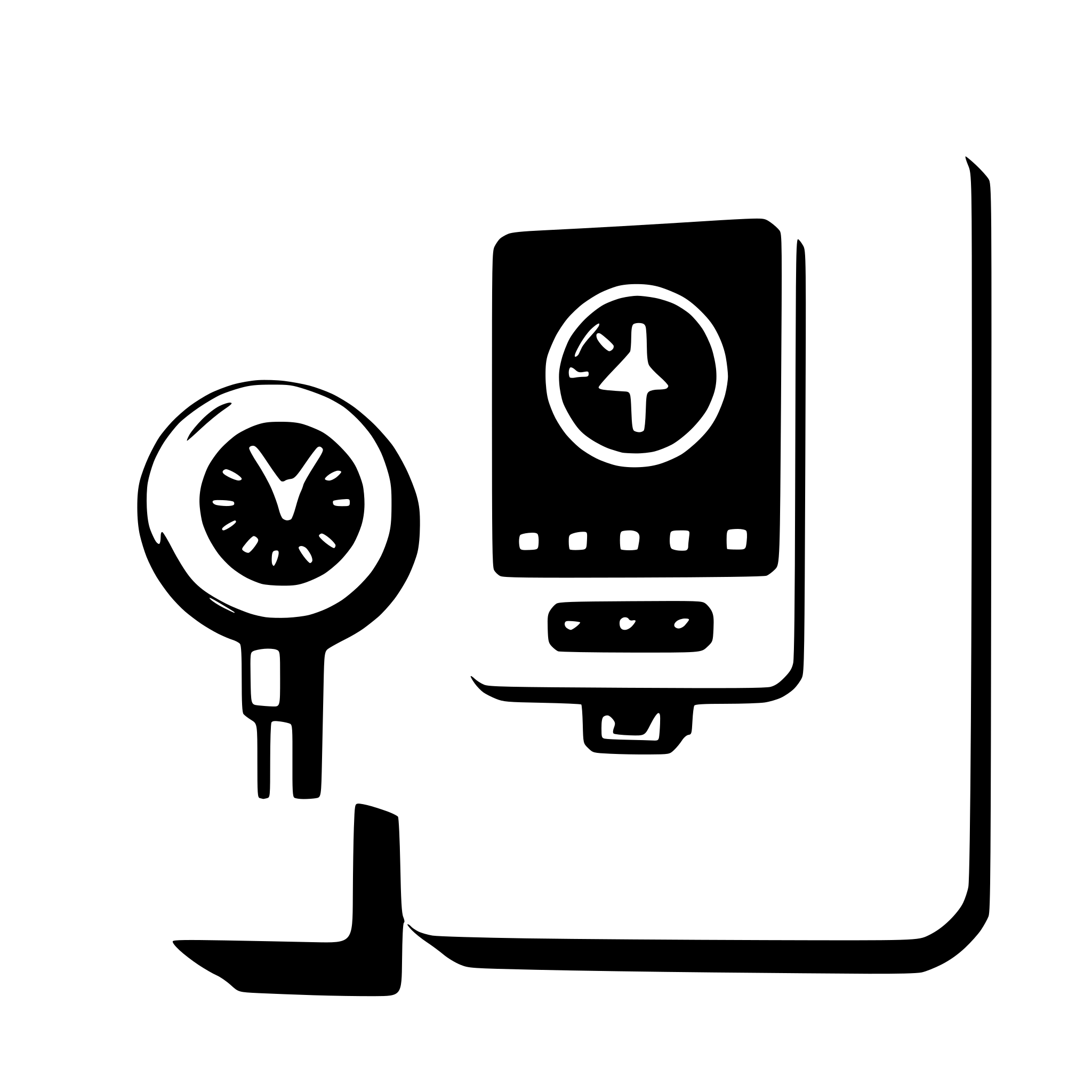 AI-generated SVG of 'Home Automation Device'