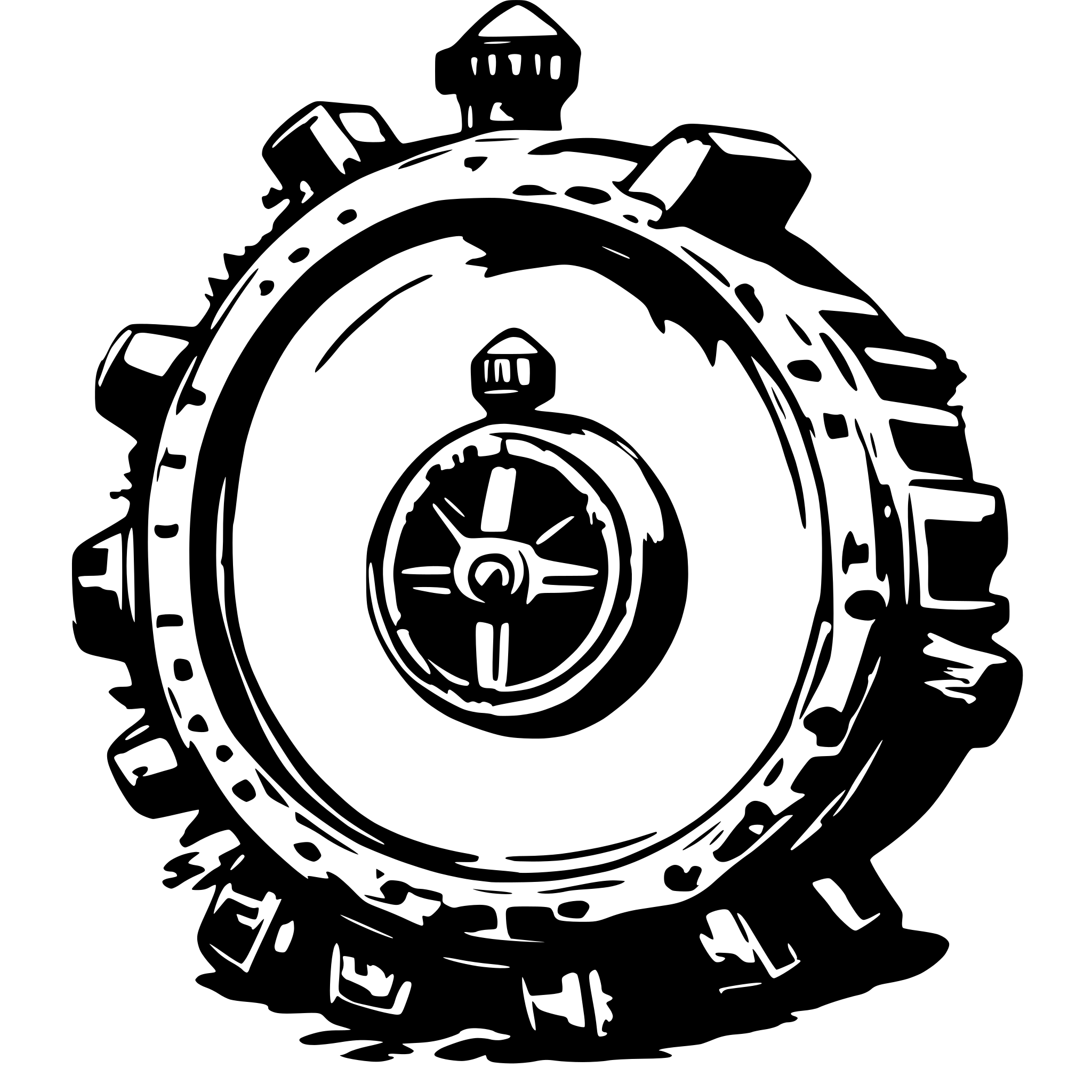 AI-generated SVG of a SEA MINES