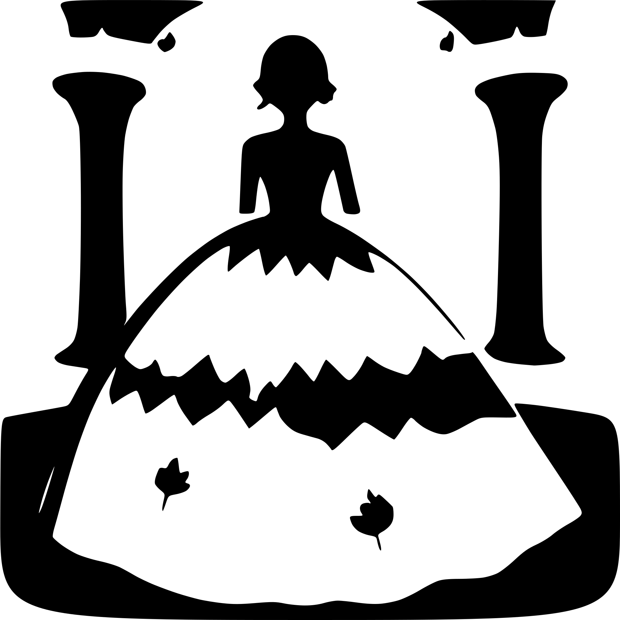 AI-generated SVG of a Create an outline of one elegant and fancy occasion dress without a model