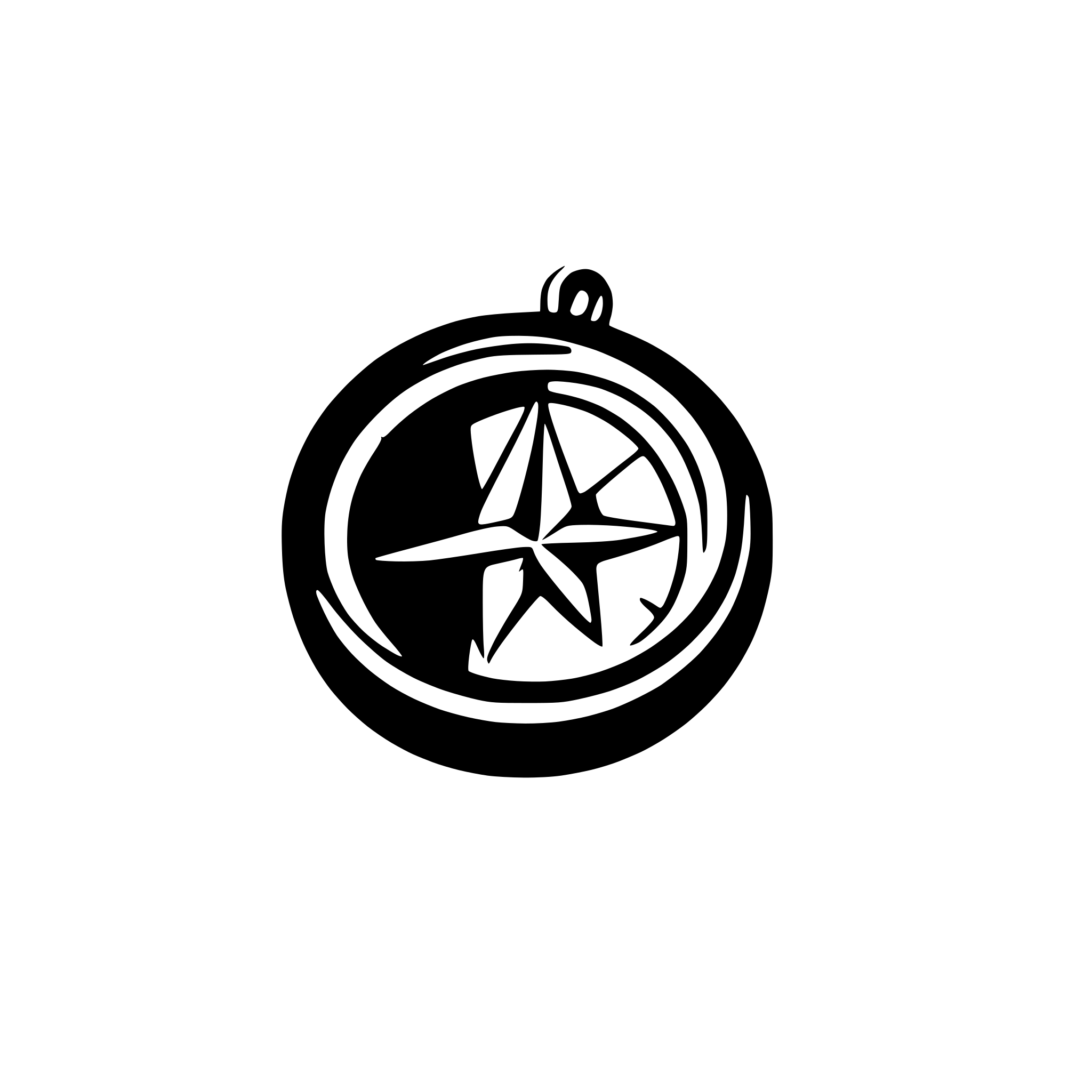AI-generated SVG of 'maps and a compass'