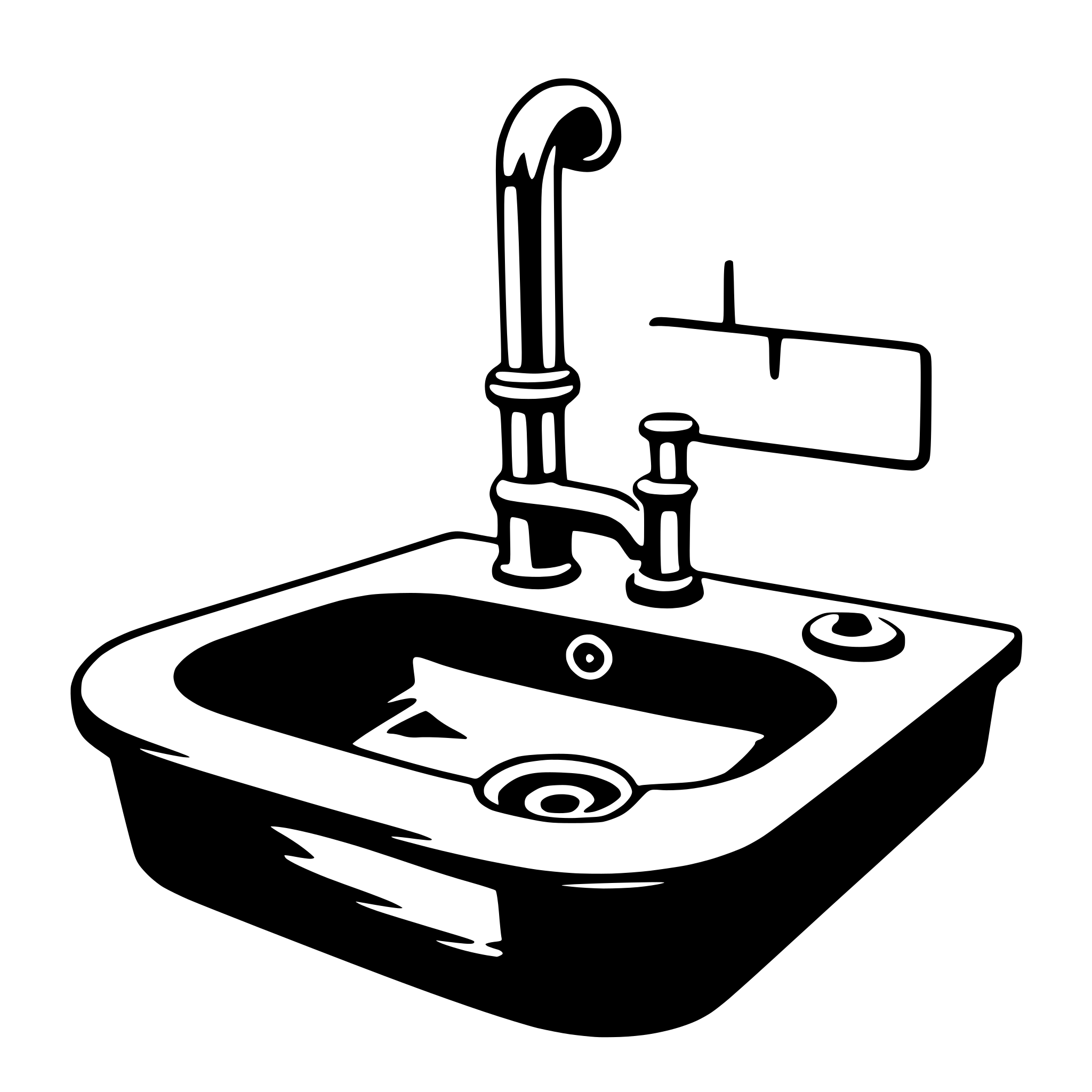 AI-generated SVG of 'sink'