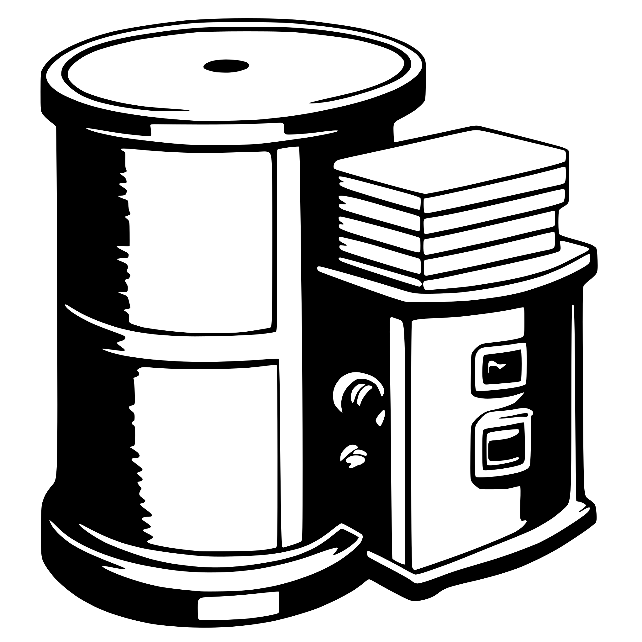 AI-generated SVG of 'database'