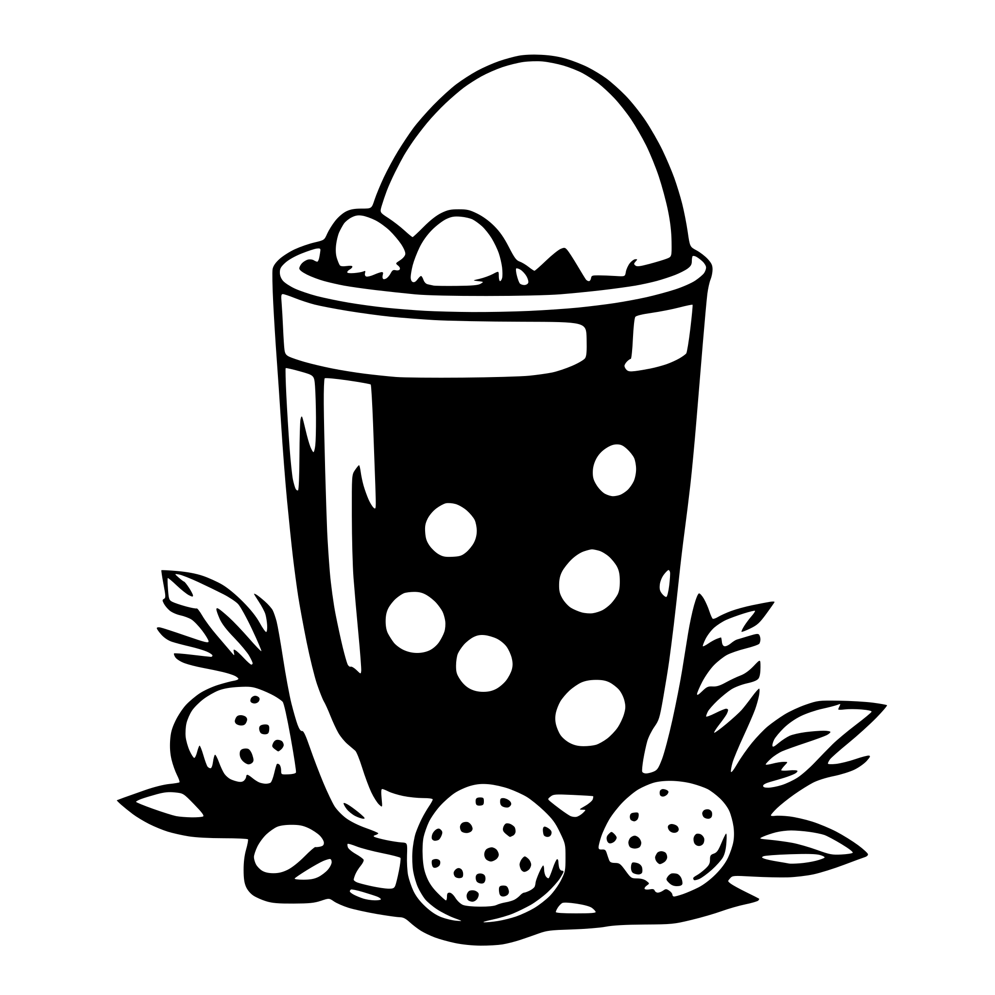 AI-generated SVG of 'easter tumbler wrap'