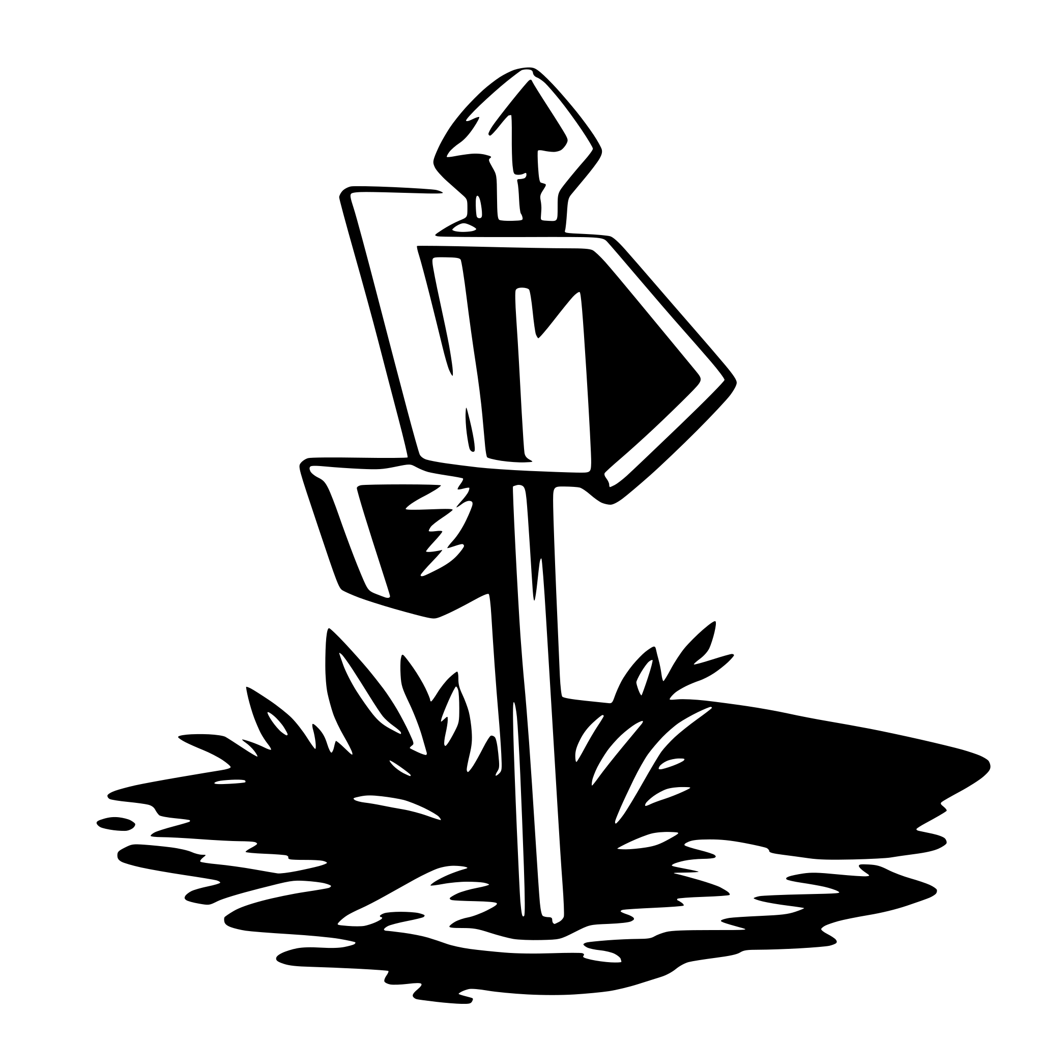 AI-generated SVG of 'Bownling Pin'