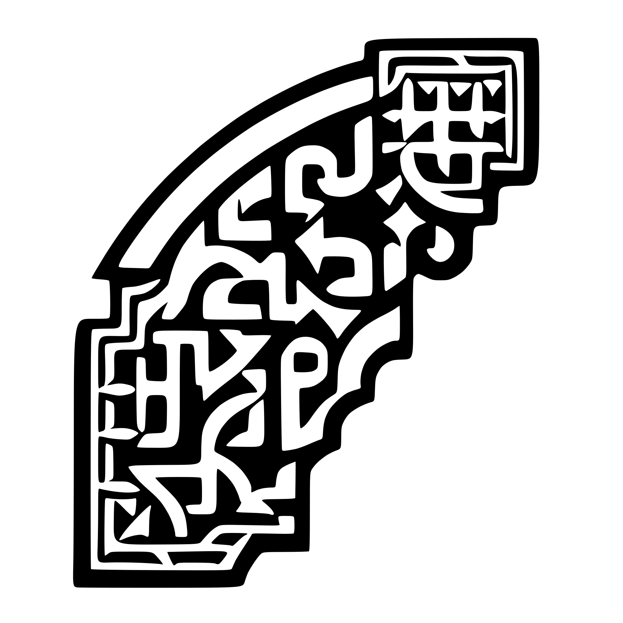 AI-generated SVG of a page border for a book that use islamic art