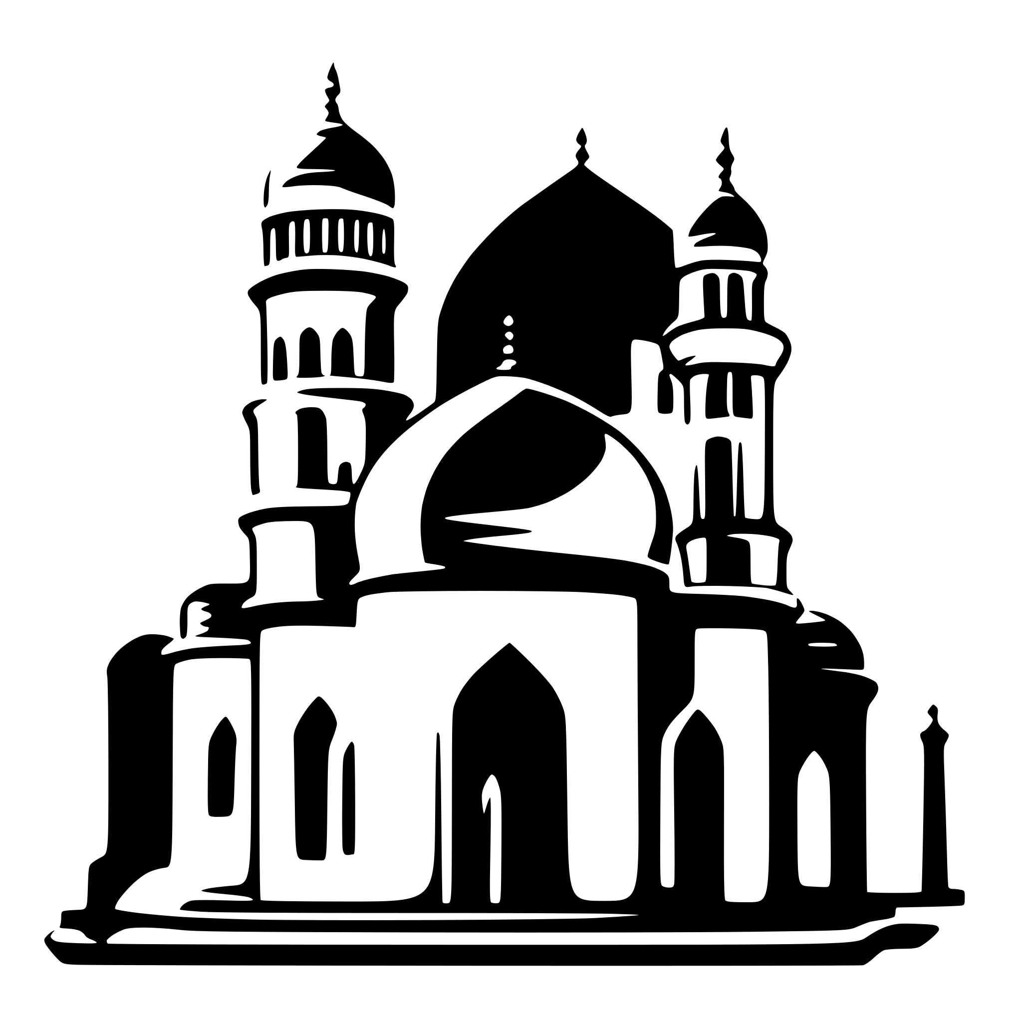 AI-generated SVG of 'mosque svg'