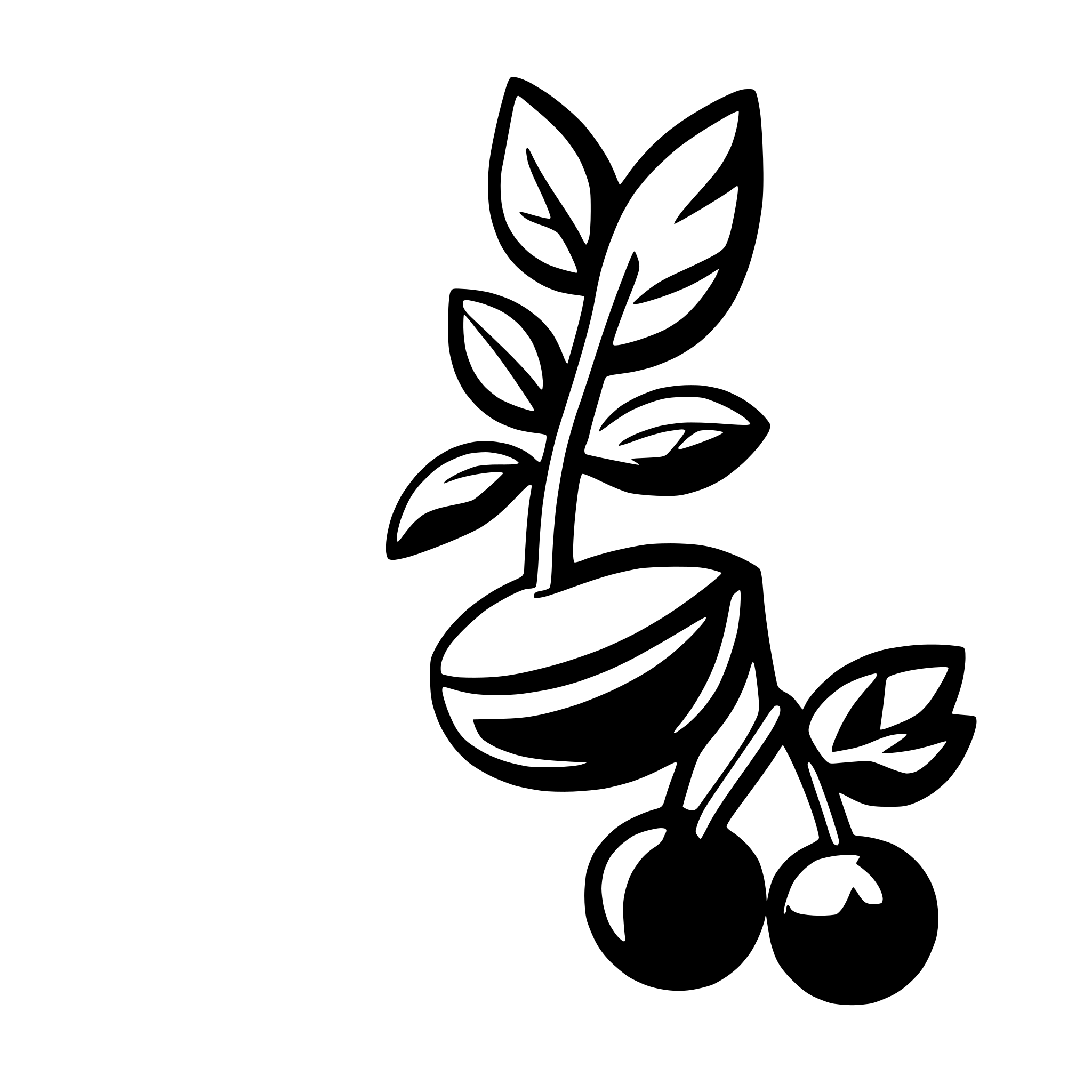 AI-generated SVG of a cherry