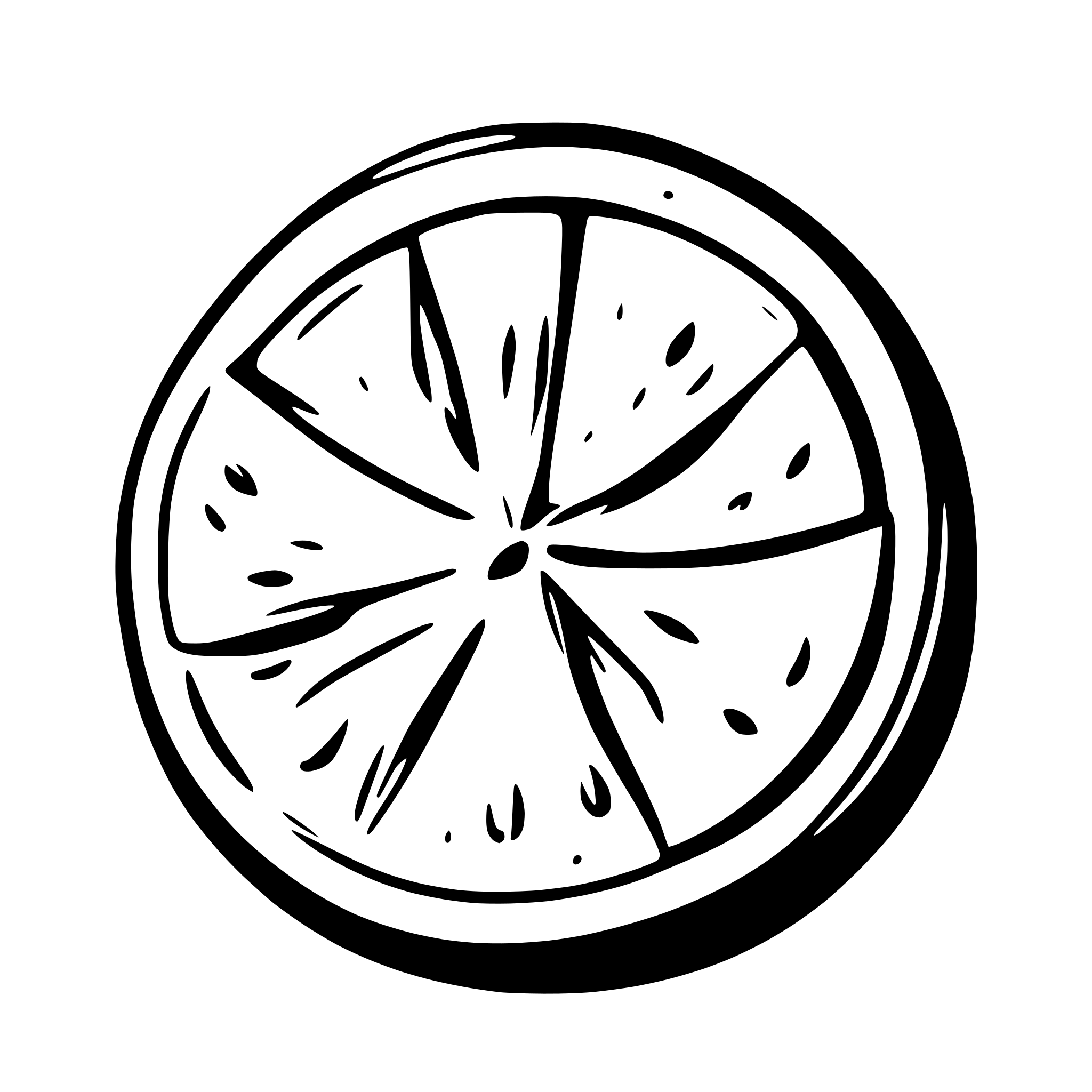 AI-generated SVG of 'cripsy lemon slices'