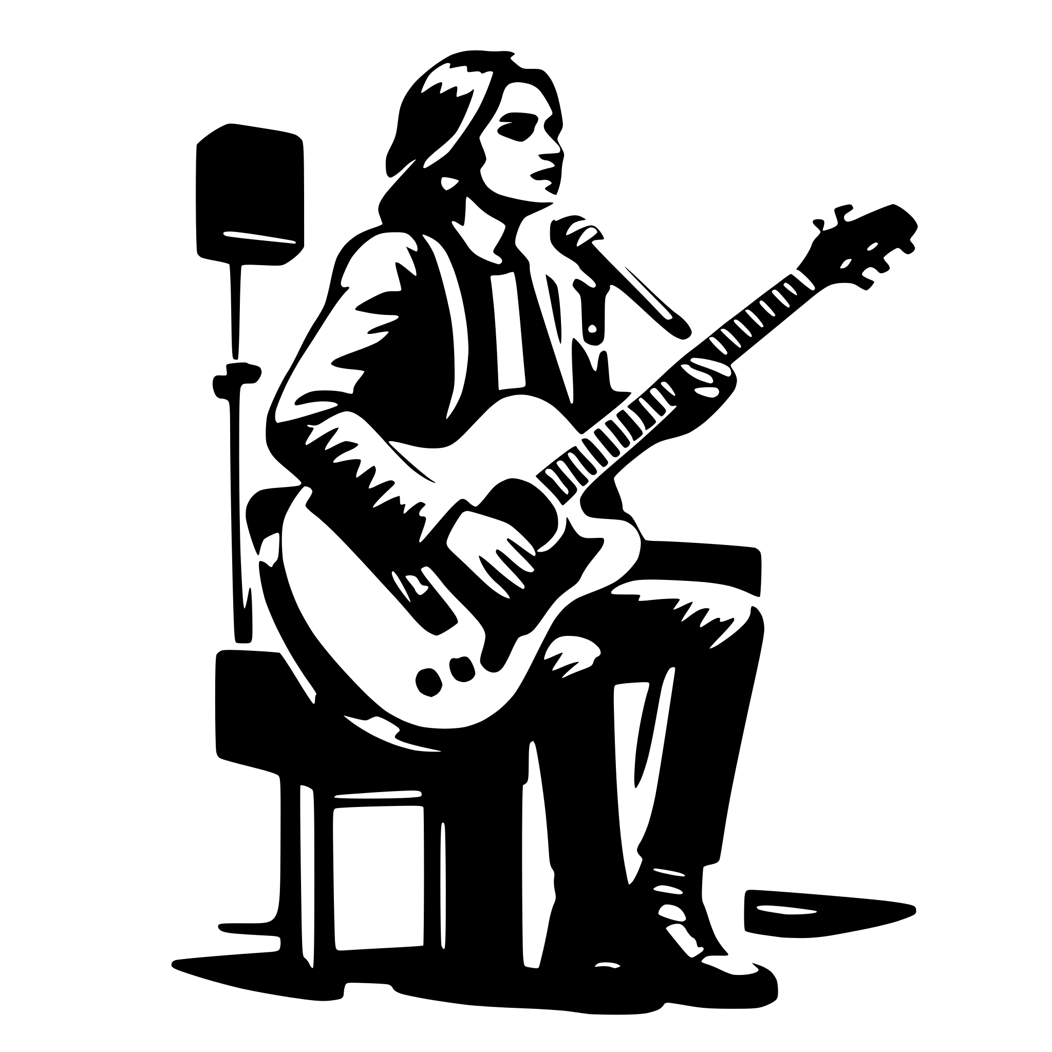 AI-generated SVG of 'concert organization'