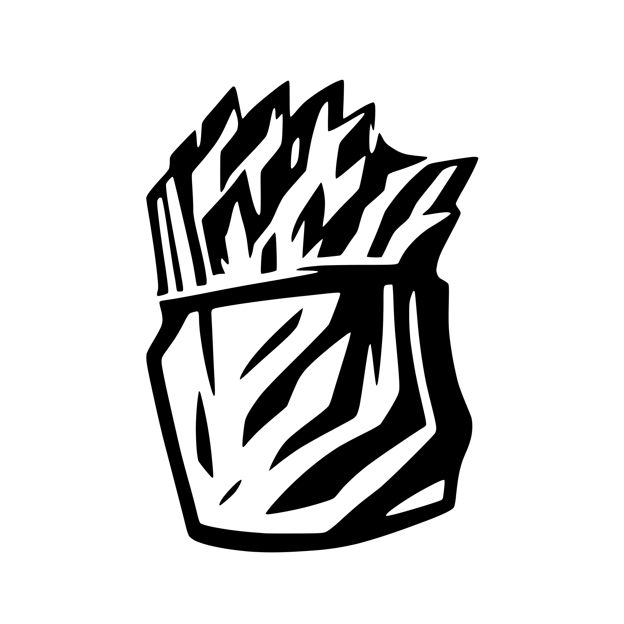 AI-generated SVG of a Shredded Pants Material