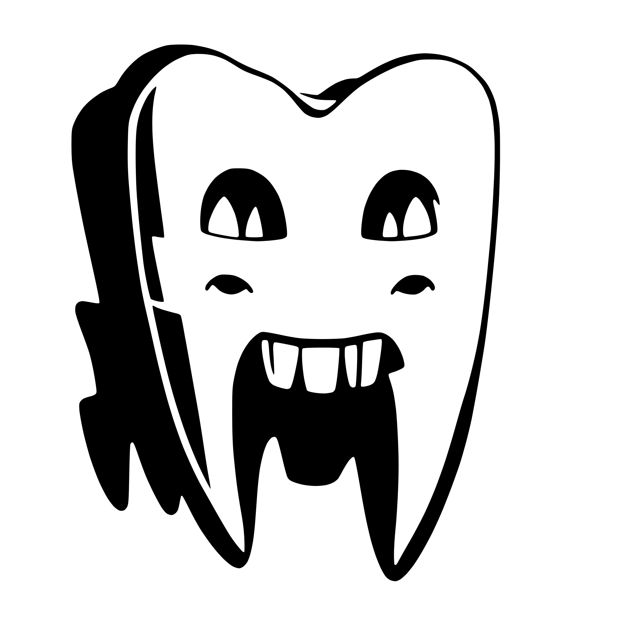 AI-generated SVG of a teeth
