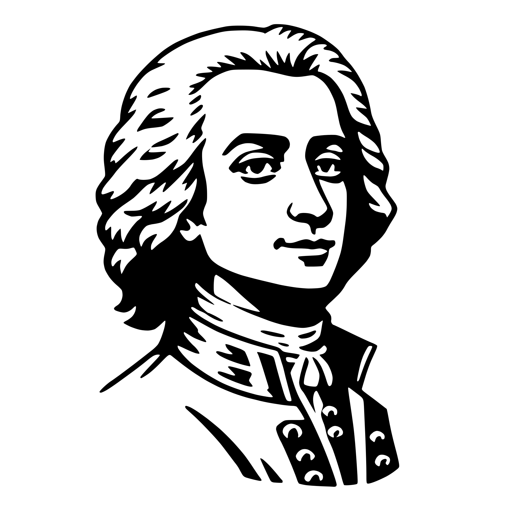 AI-generated SVG of 'wolfgang amadeus mozart'