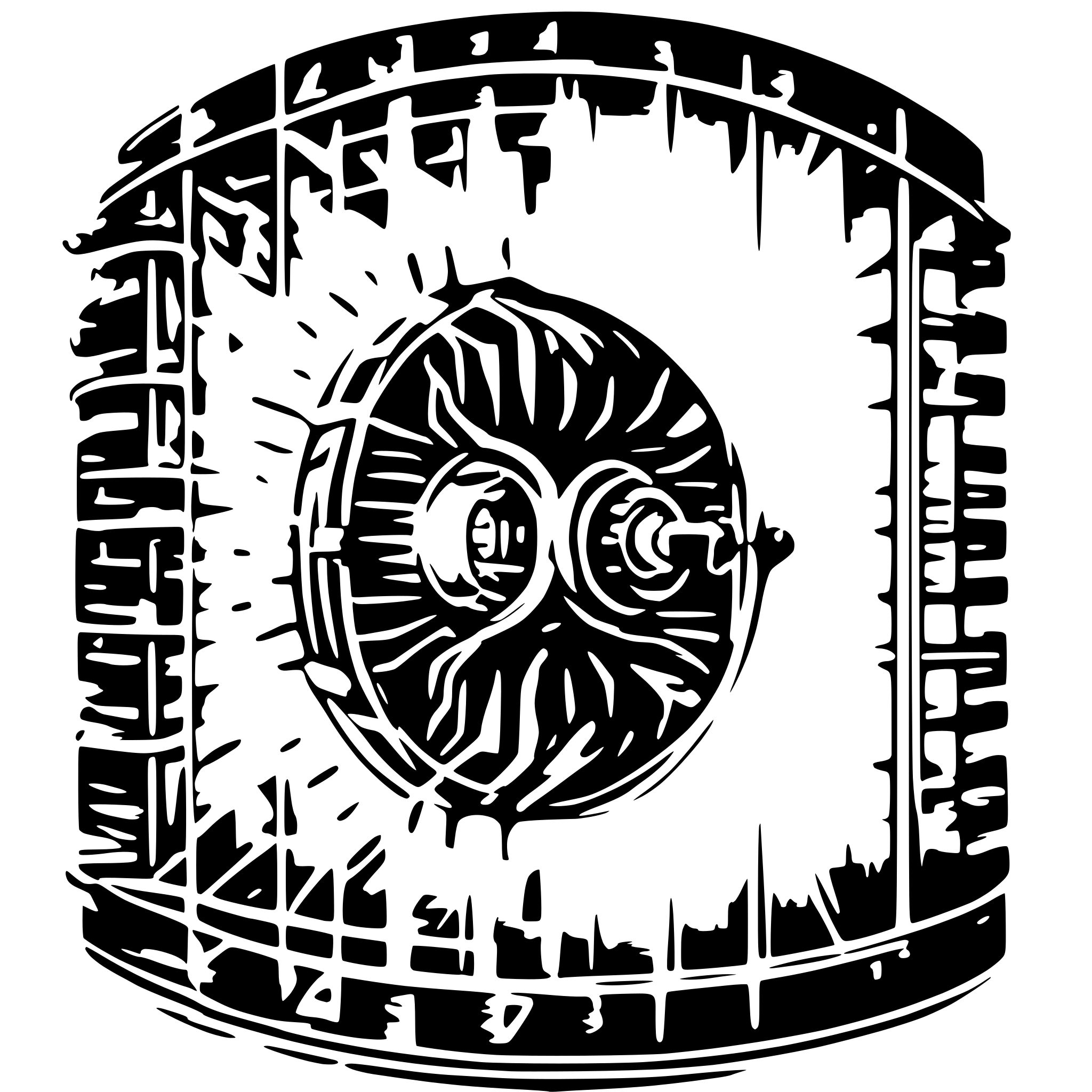 AI-generated SVG of a Photon traveling through the Electromagnetic field