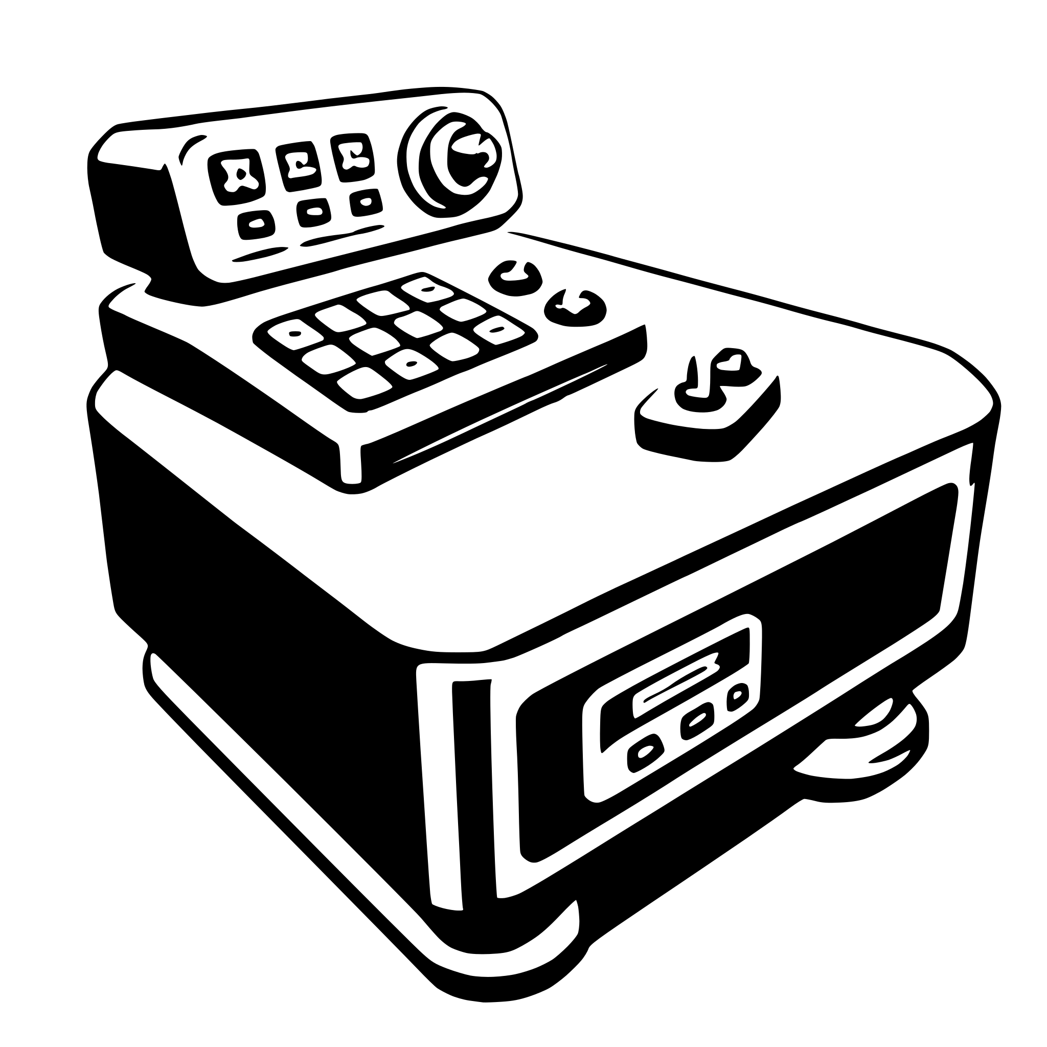 AI-generated SVG of 'console'