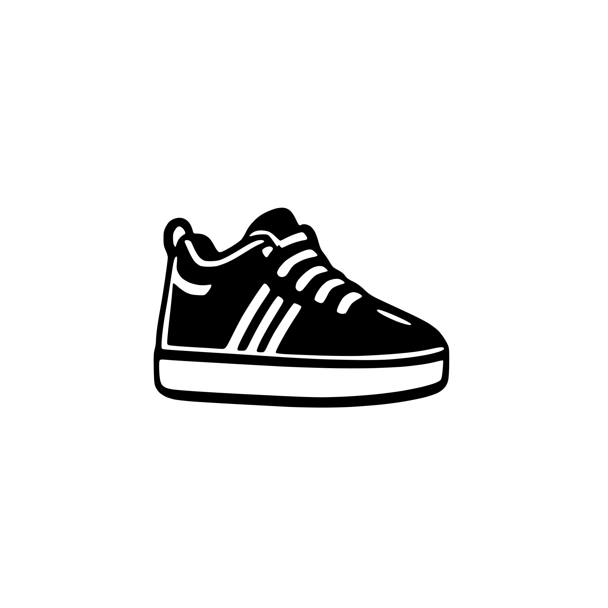 AI-generated SVG of 'turnschuh'