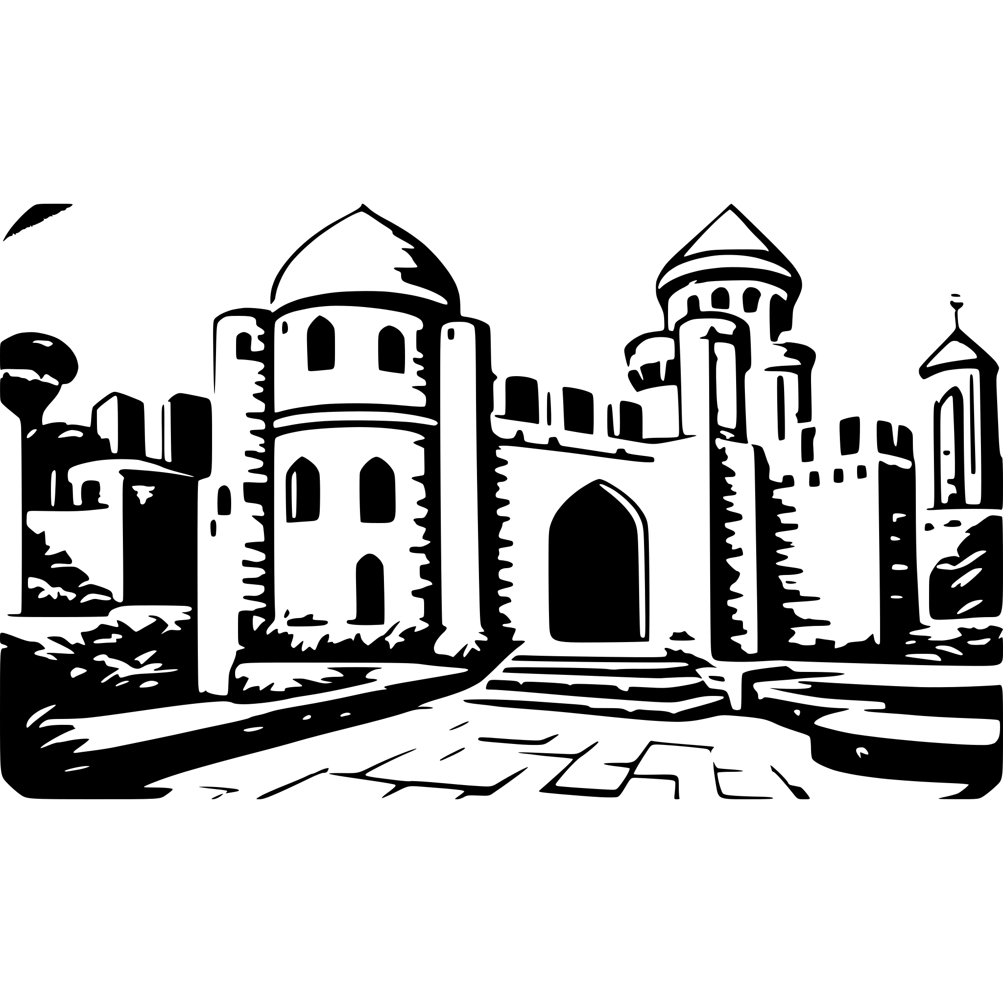 AI-generated SVG of a 'inside' of an ancient castle, Persian theme, the comic style AI-generated SVG of a 'inside' of an ancient castle, Persian theme, the comic style