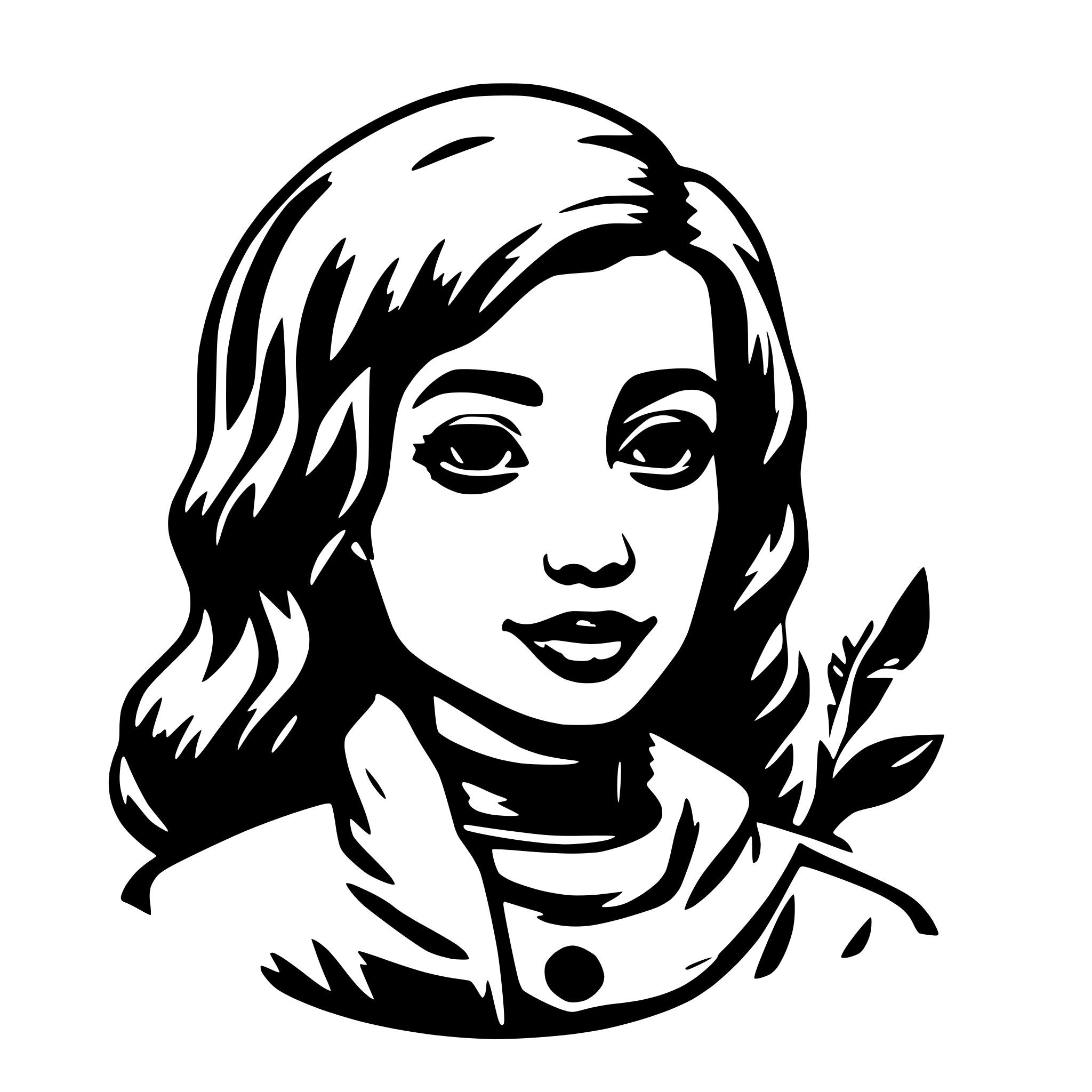 AI-generated SVG of 'Kerajaan Kutai'