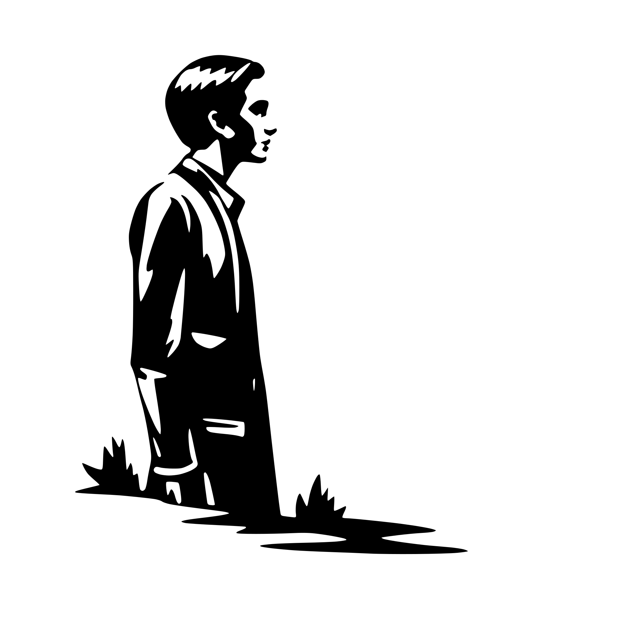 AI-generated SVG of a side view