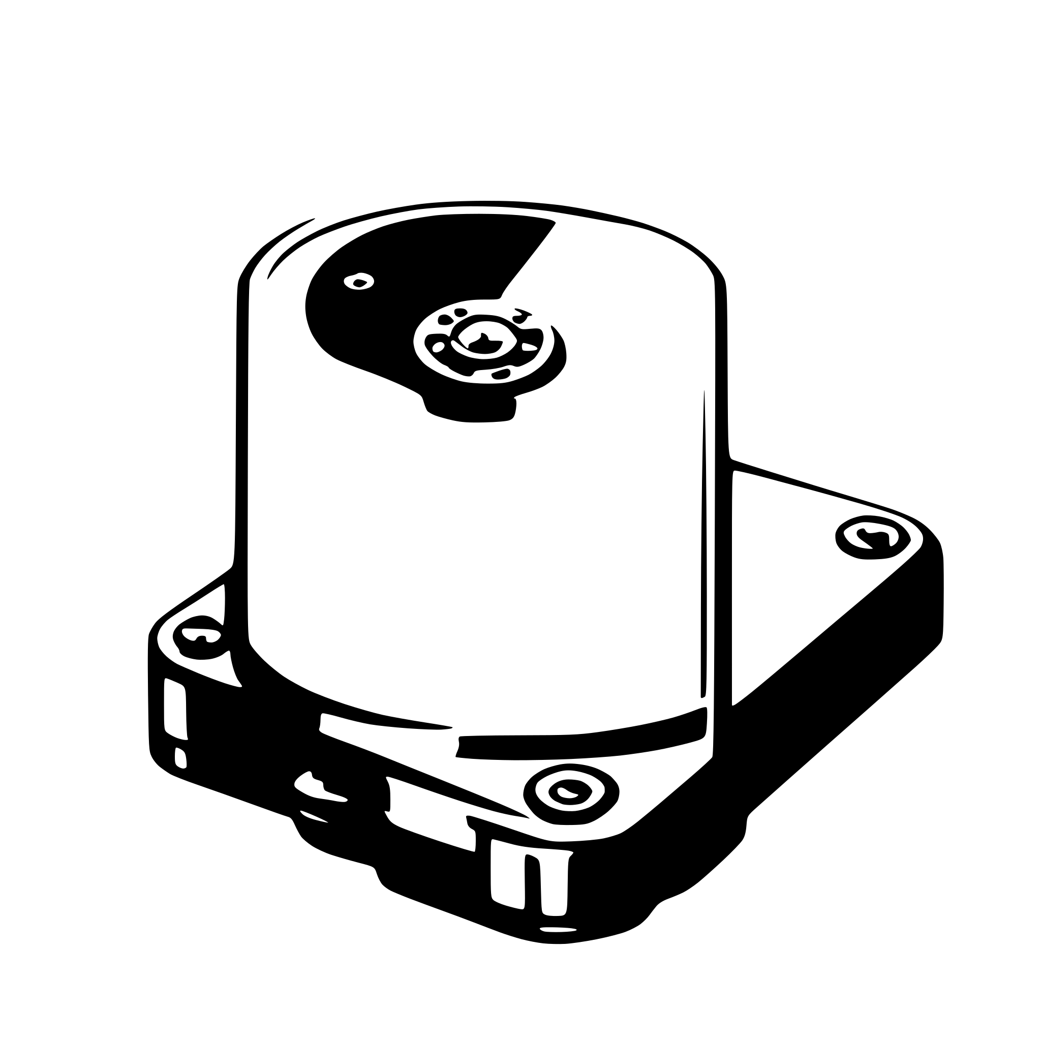 AI-generated SVG of a harddisk