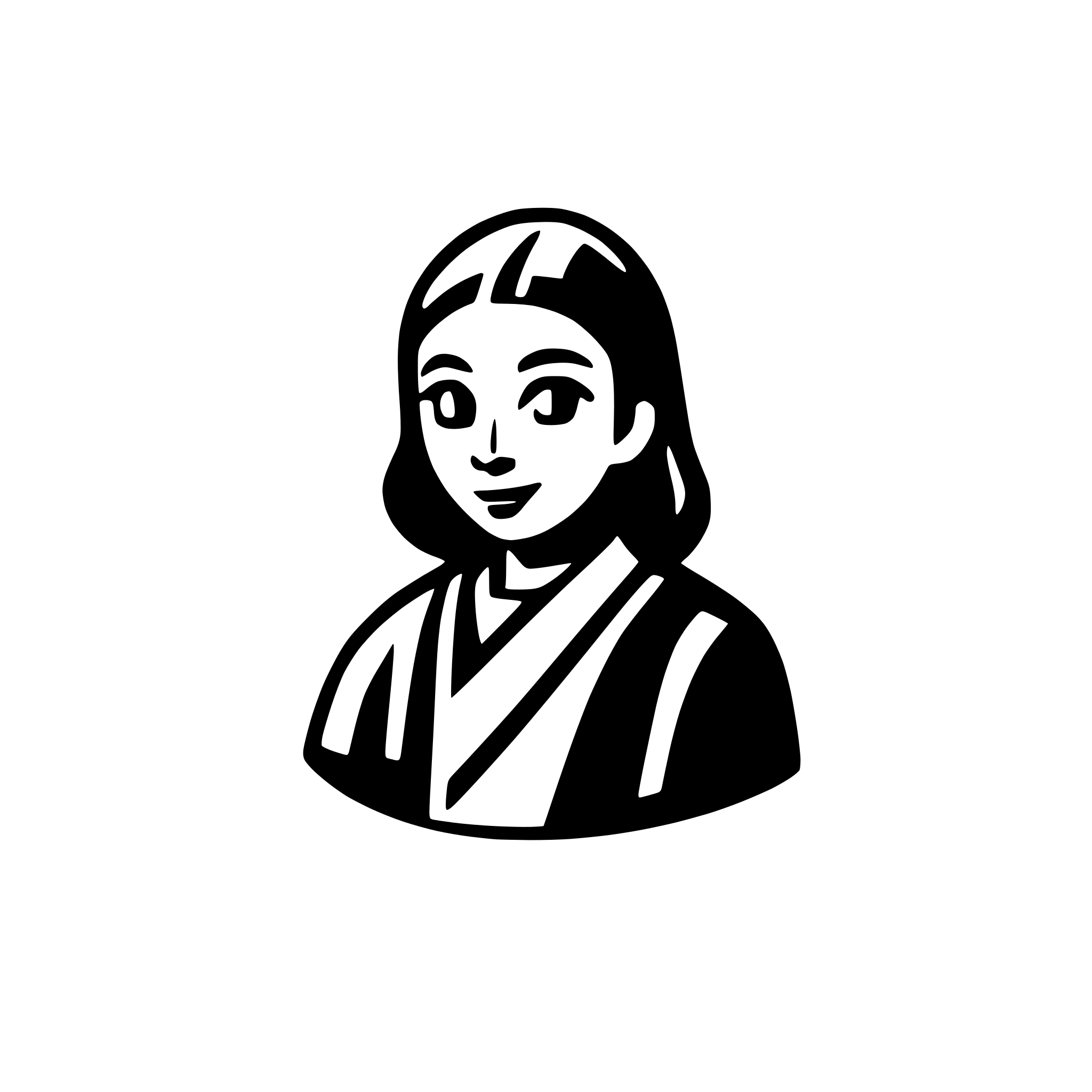 AI-generated SVG of 'confusius icon'
