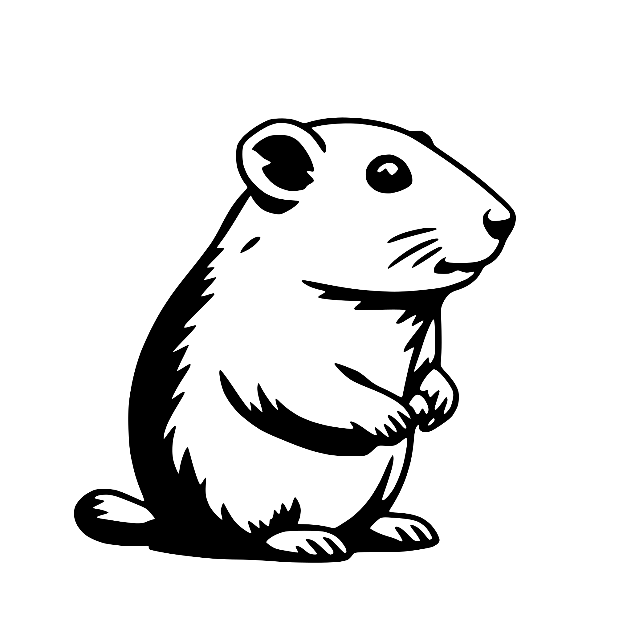 AI-generated SVG of 'hamster'