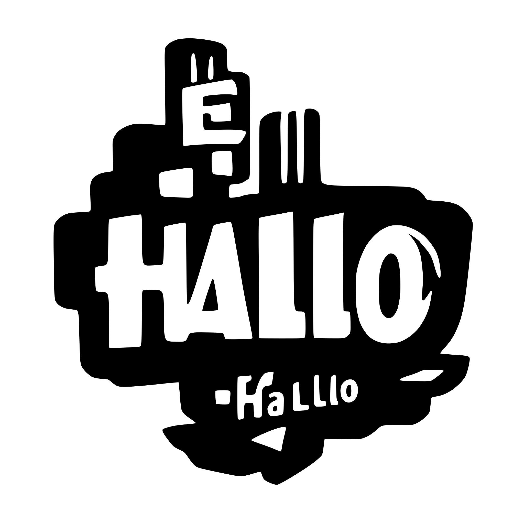 AI-generated SVG of 'The text: Hallo'