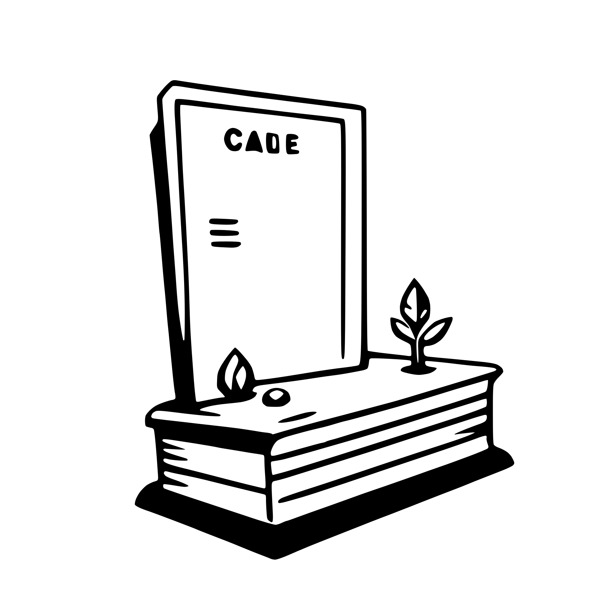 AI-generated SVG of a catalog