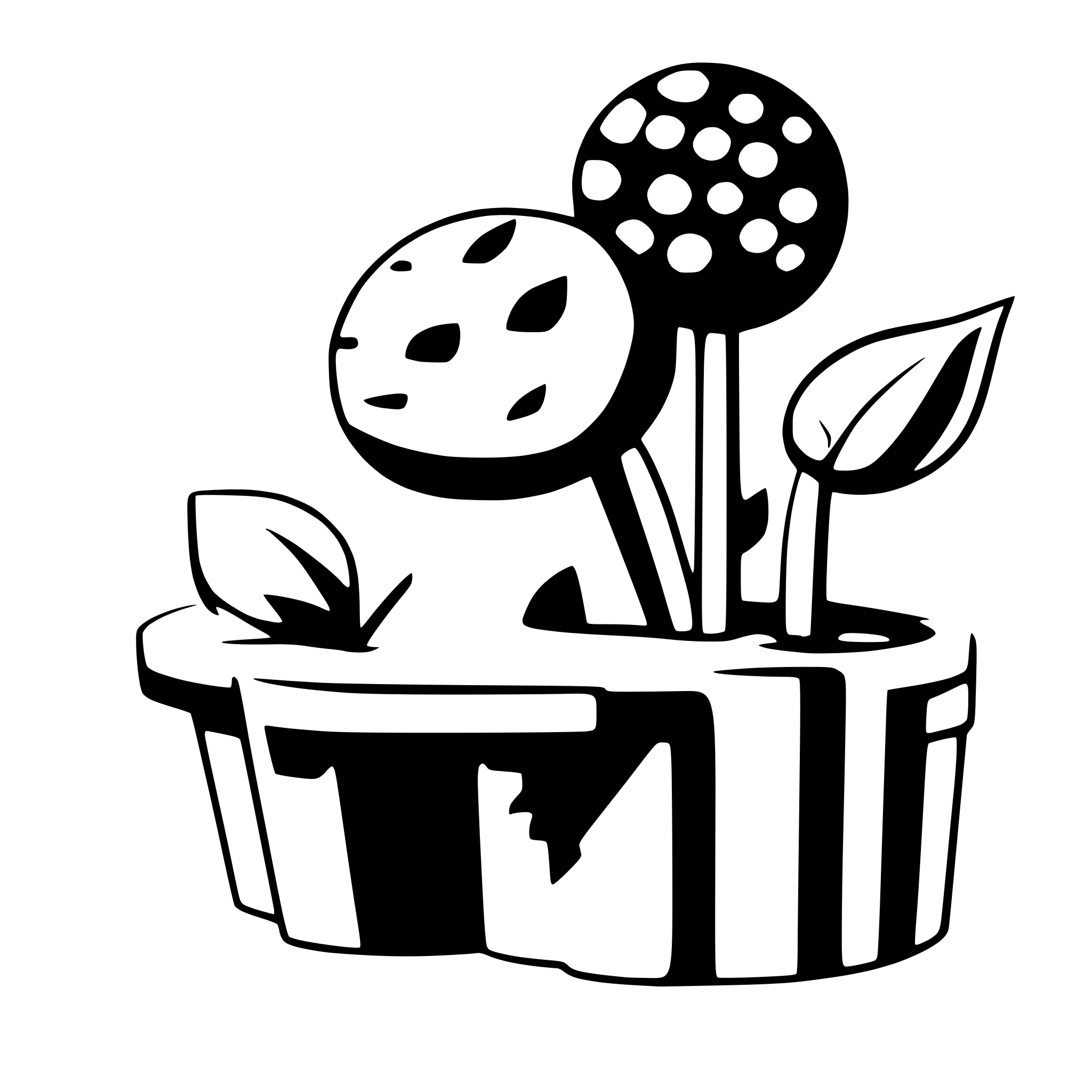 AI-generated SVG of a i want a coloring book