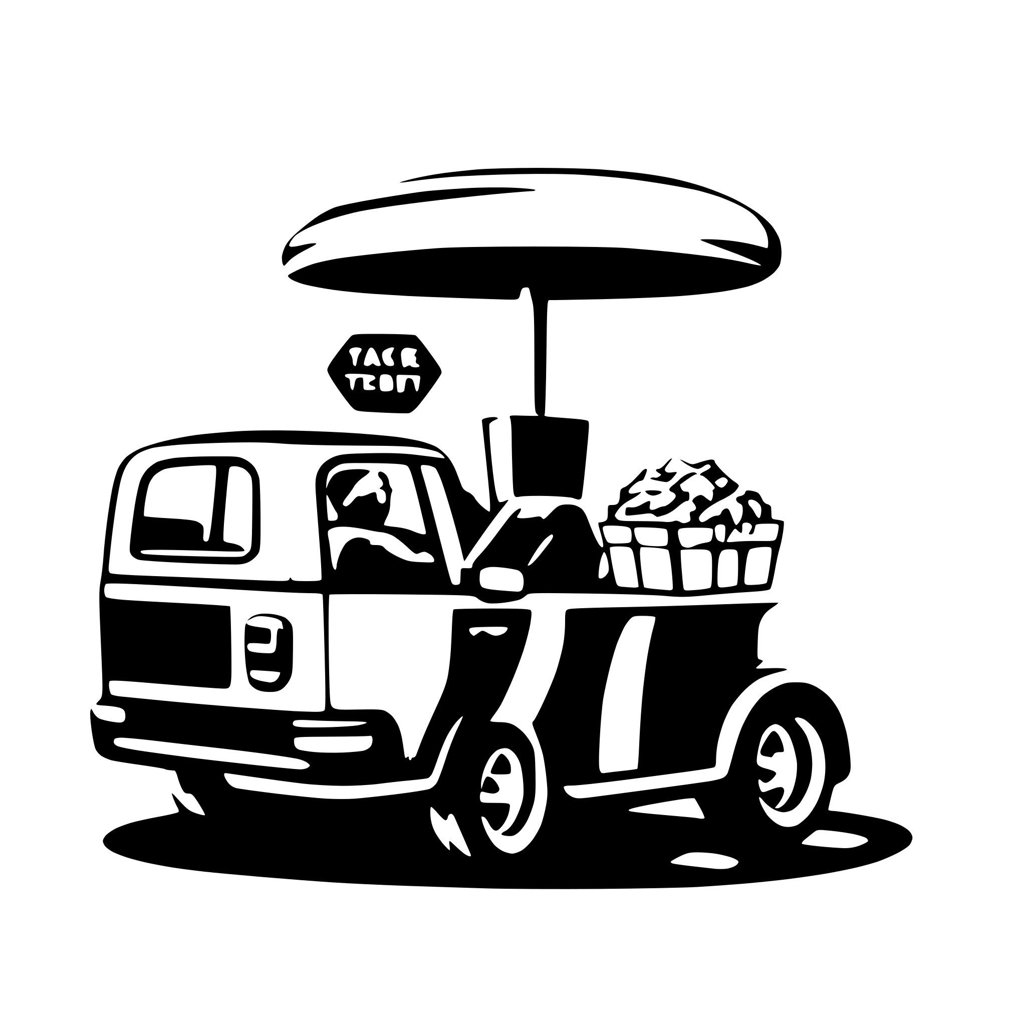 AI-generated SVG of 'takeout food delivery by car'