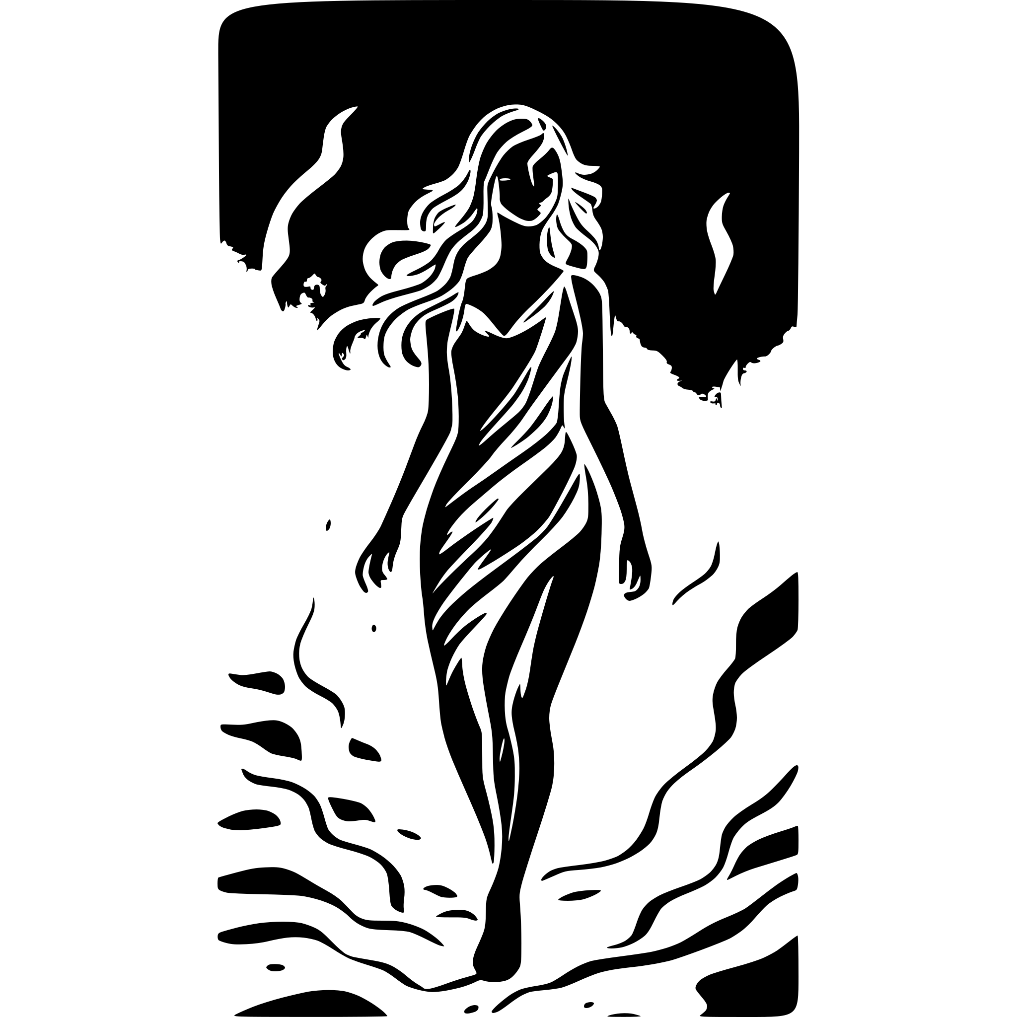 AI-generated SVG of a abstract line art, lines based, variable thickness, flowing curves, fluid flow, particles flow, dust flow, sand flow, cosmic flow, no sharp edges, portrait mode