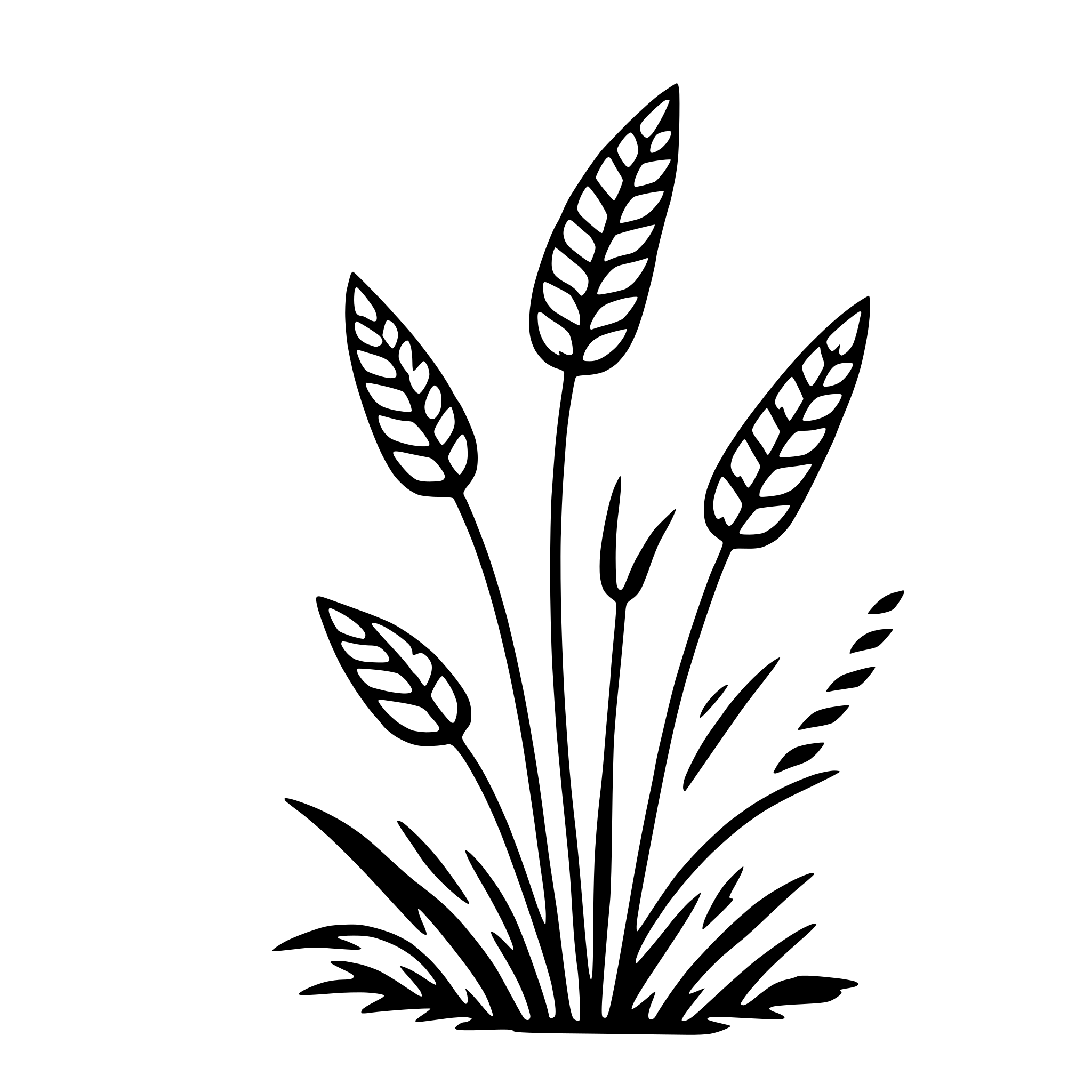 AI-generated SVG of 'wheat'