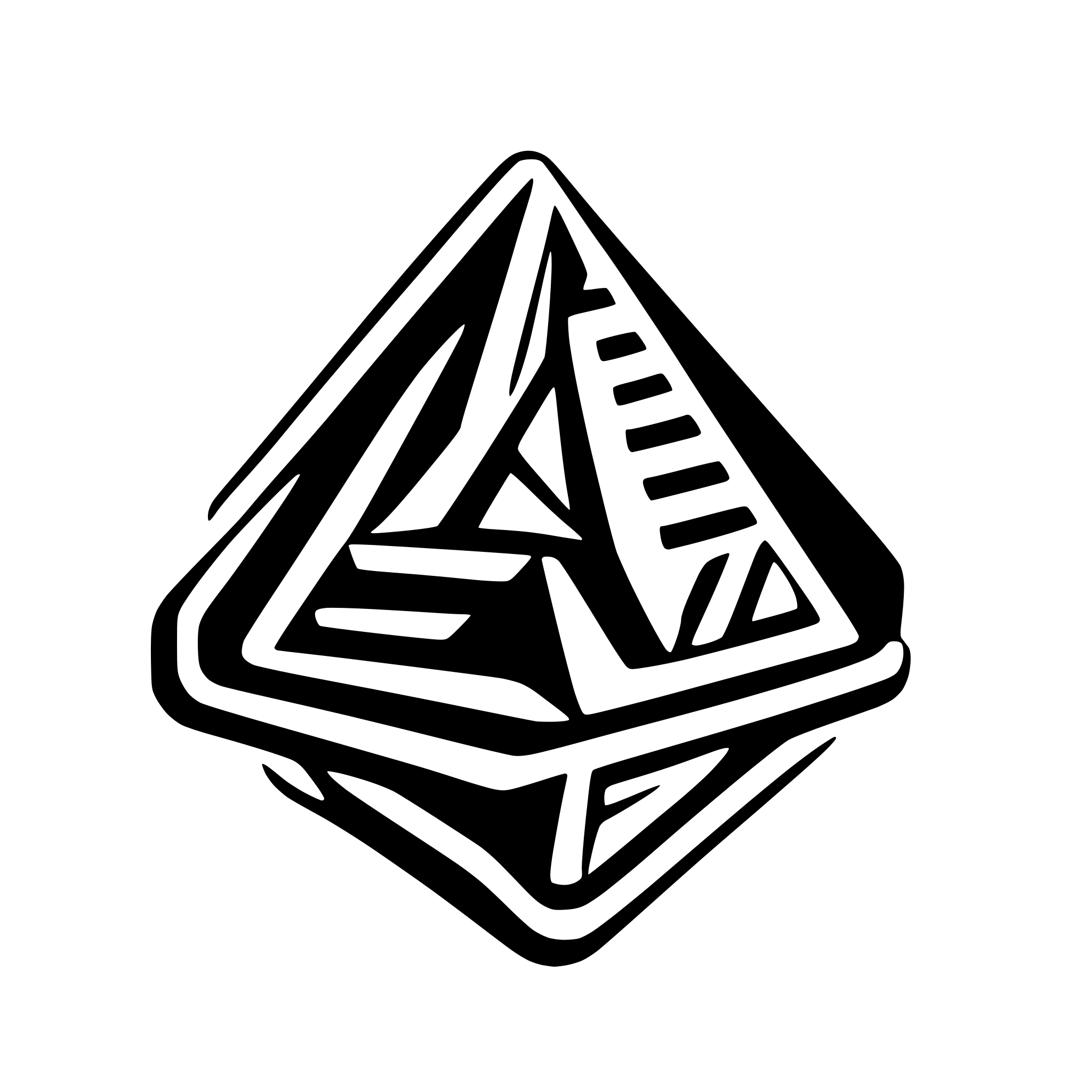 AI-generated SVG of 'pyramidcode'