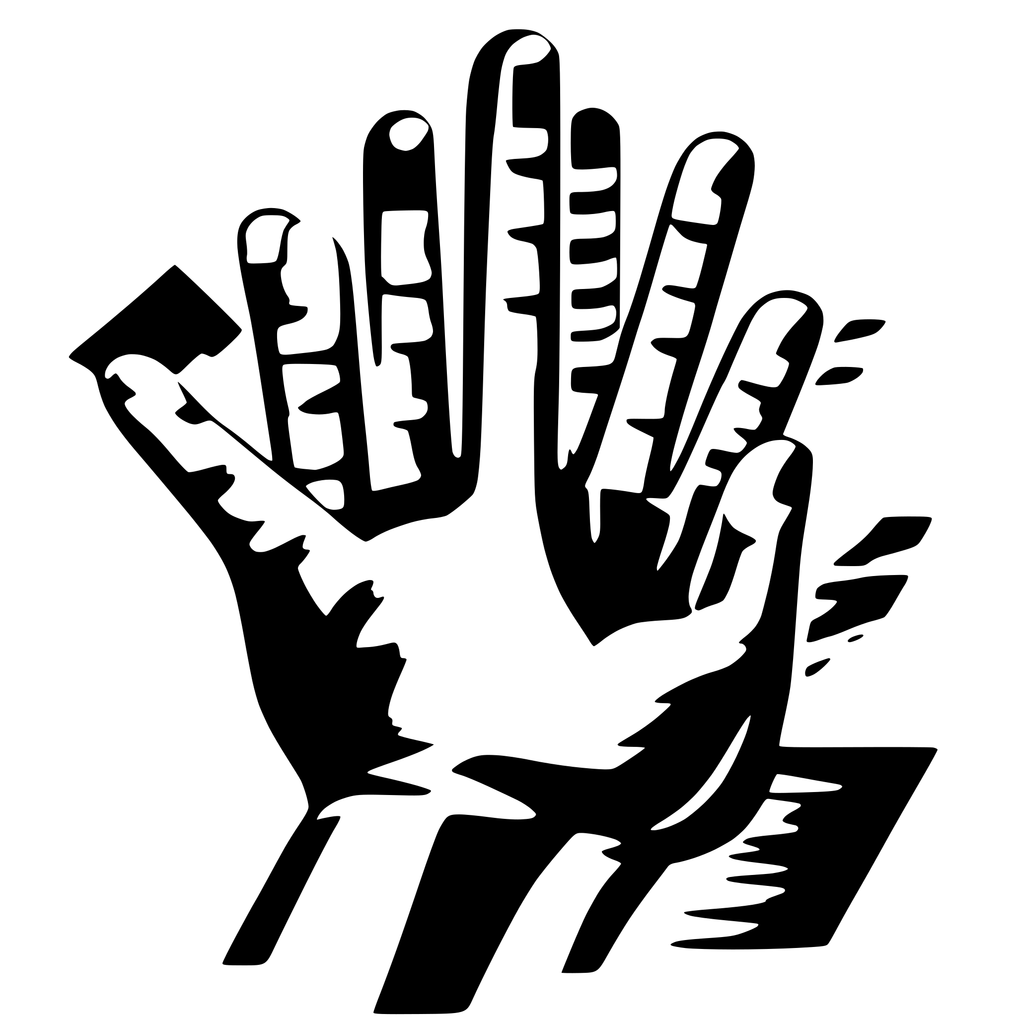 AI-generated SVG of 'music hands'