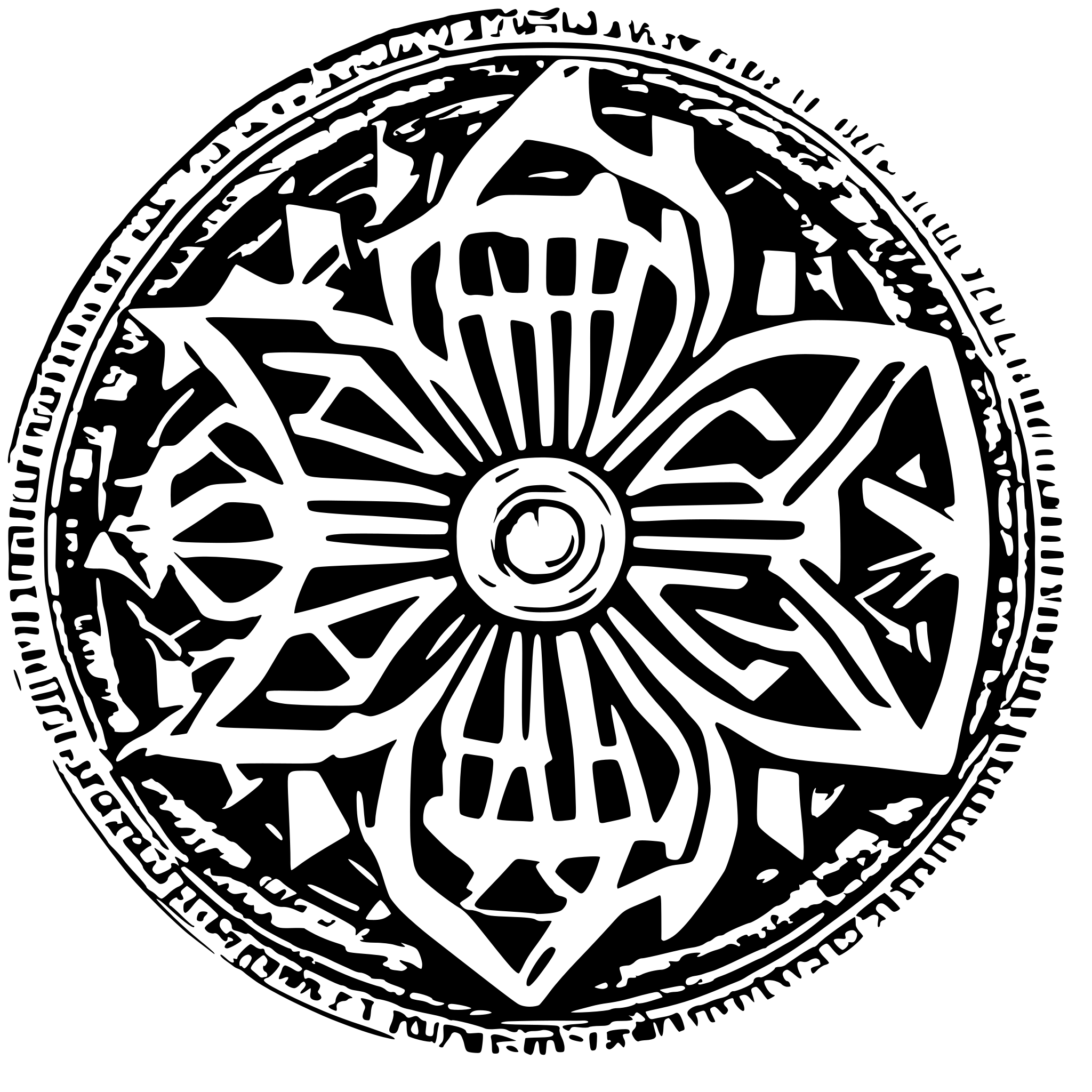AI-generated SVG of a wind coin Token crypto