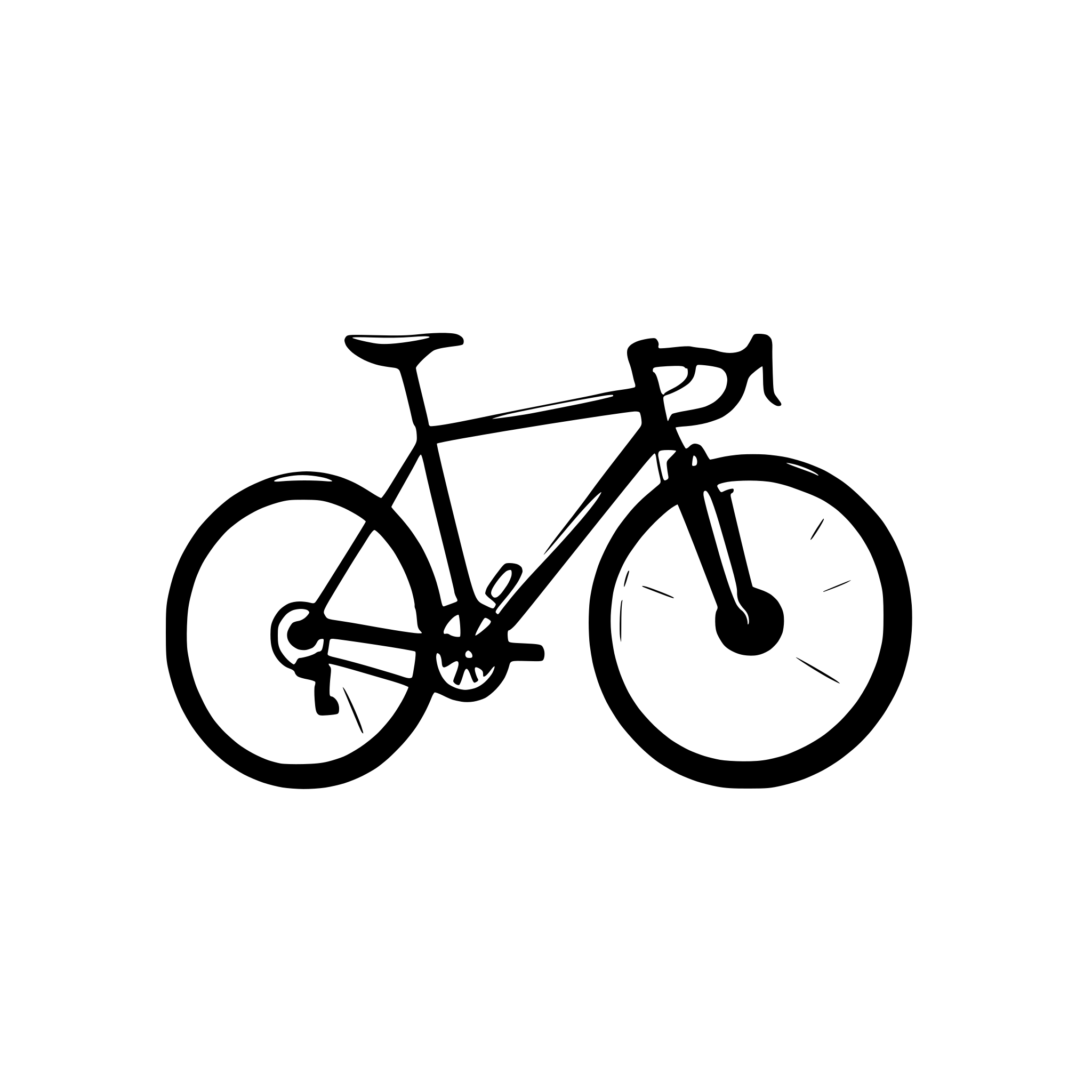 AI-generated SVG of a gravel bike