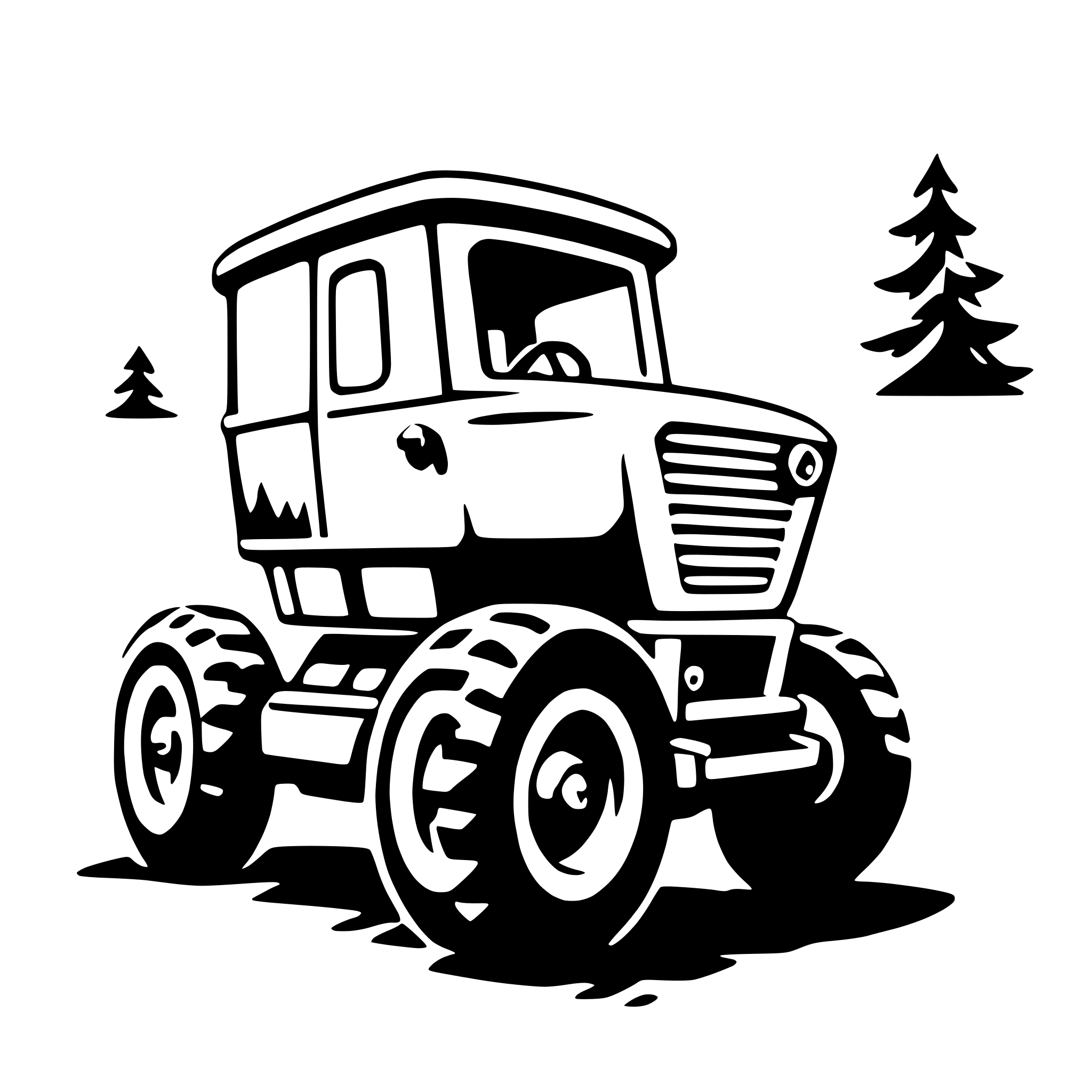 AI-generated SVG of 'off-road vehicle'