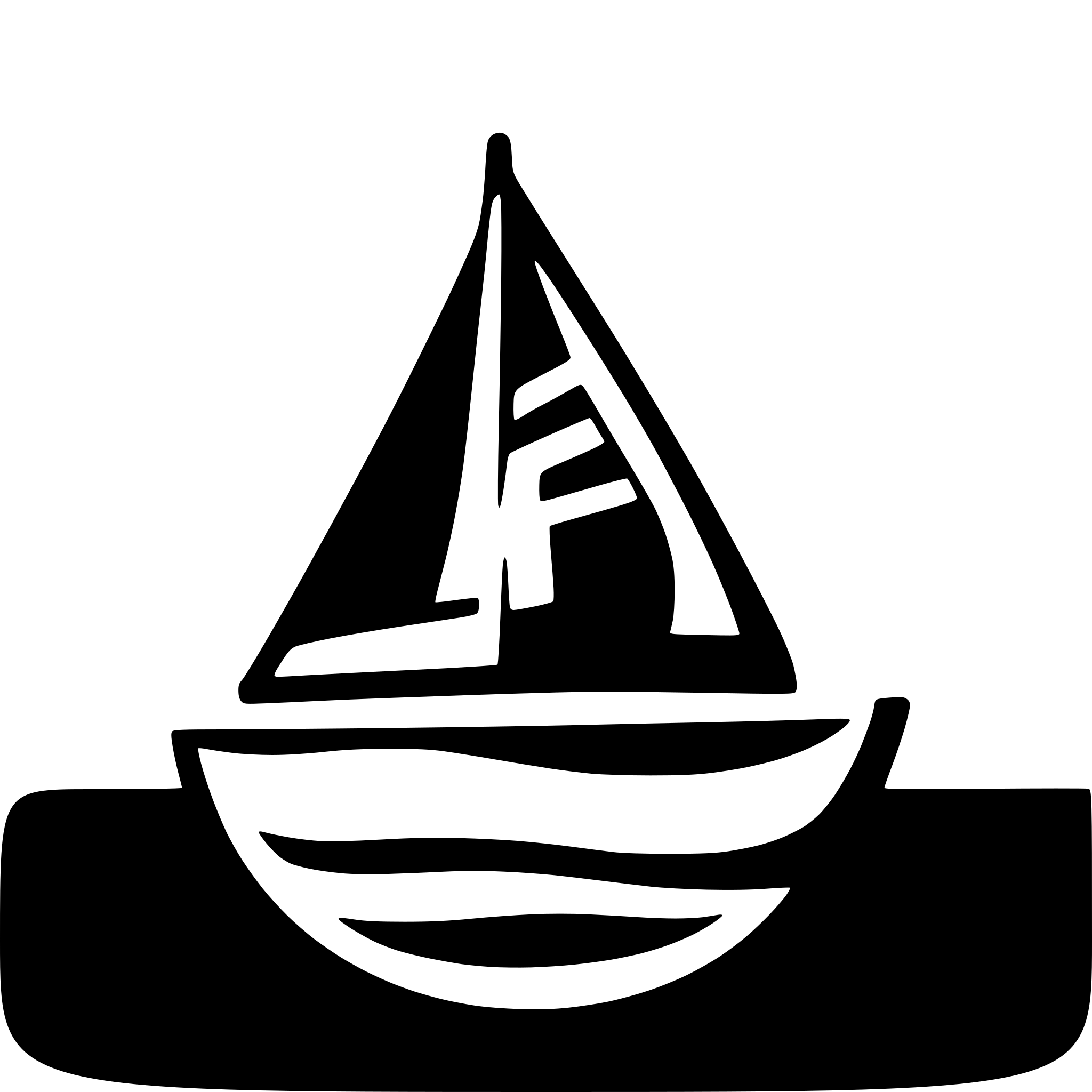 AI-generated SVG of a modern and stylized sailboat on waves represented as lines