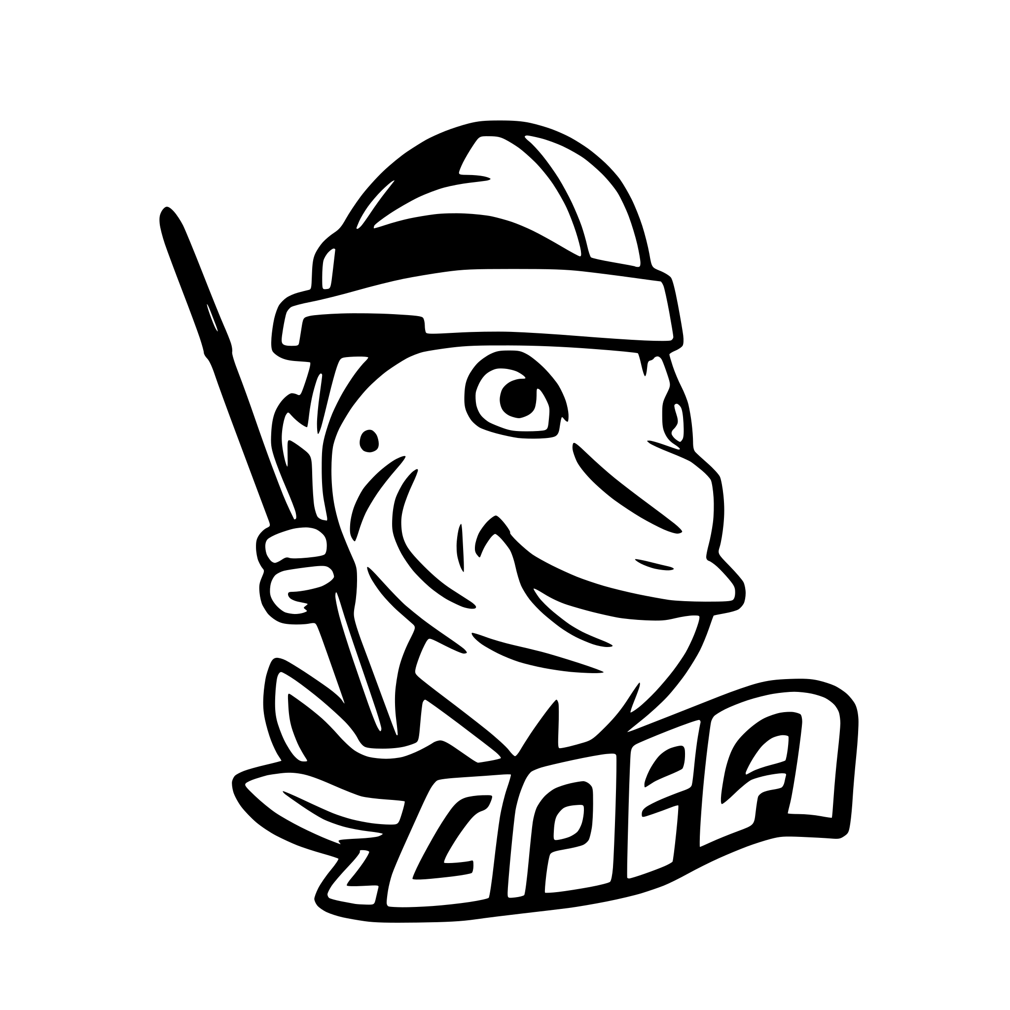 AI-generated SVG of a SEA FISHING LOGO FOR A COMPANY CALLED ALPHA FISHING, USE THE NAME ALPHA FISHING IN THE LOGO.
