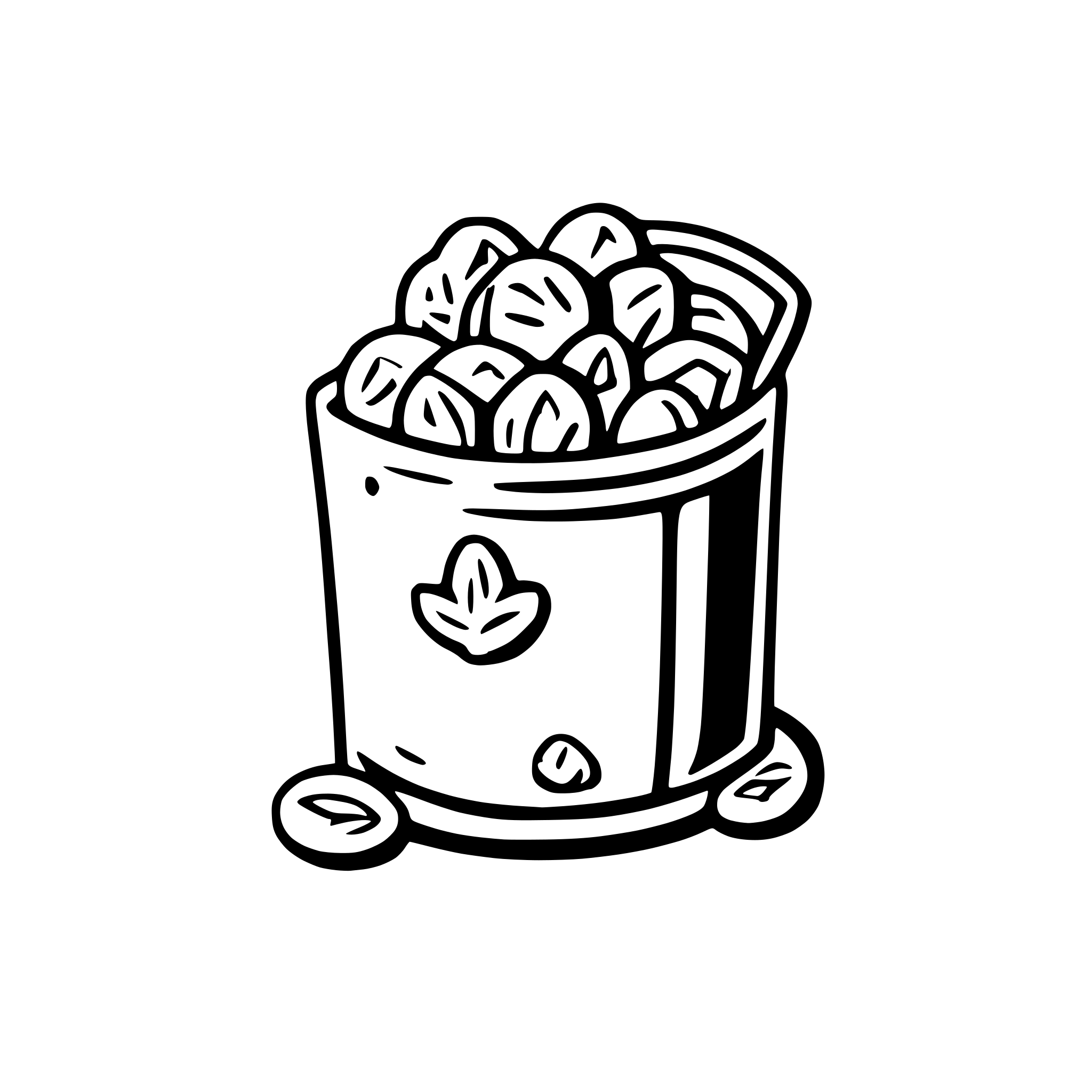 AI-generated SVG of a cartoon style, coins drop, transparent background, blue color