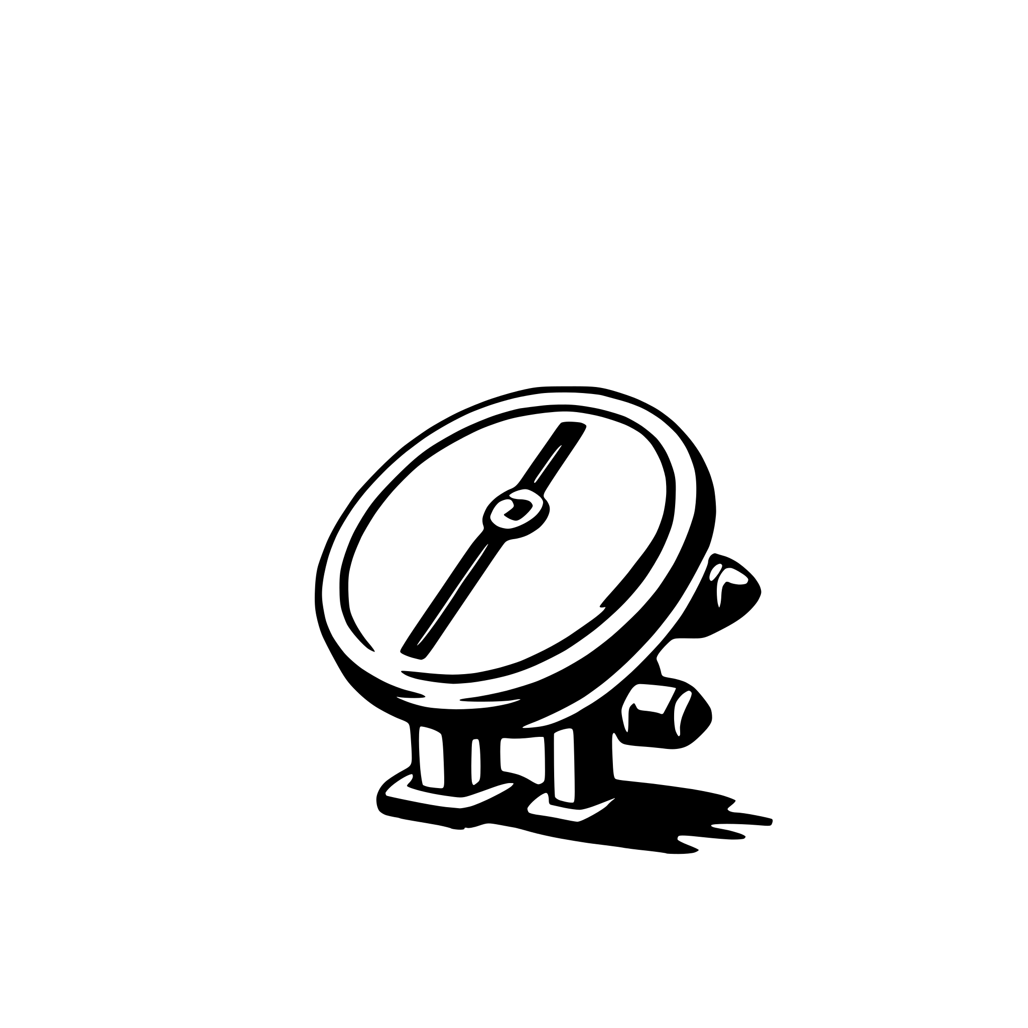 AI-generated SVG of a cufflink