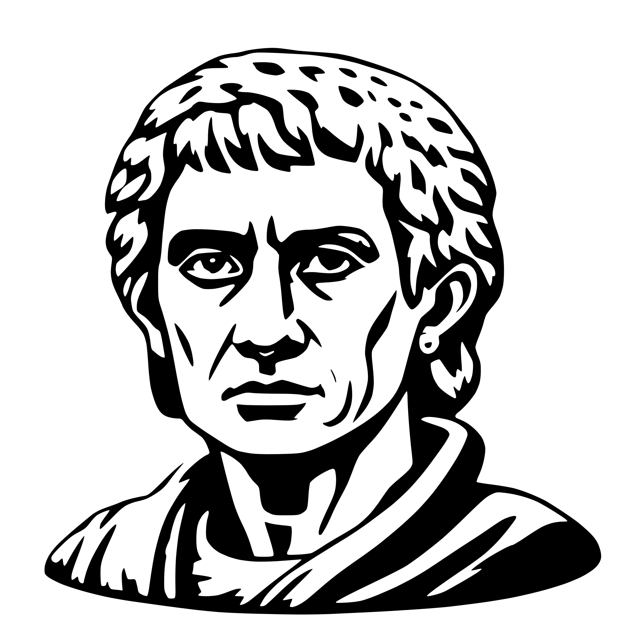 AI-generated SVG of 'caesar'