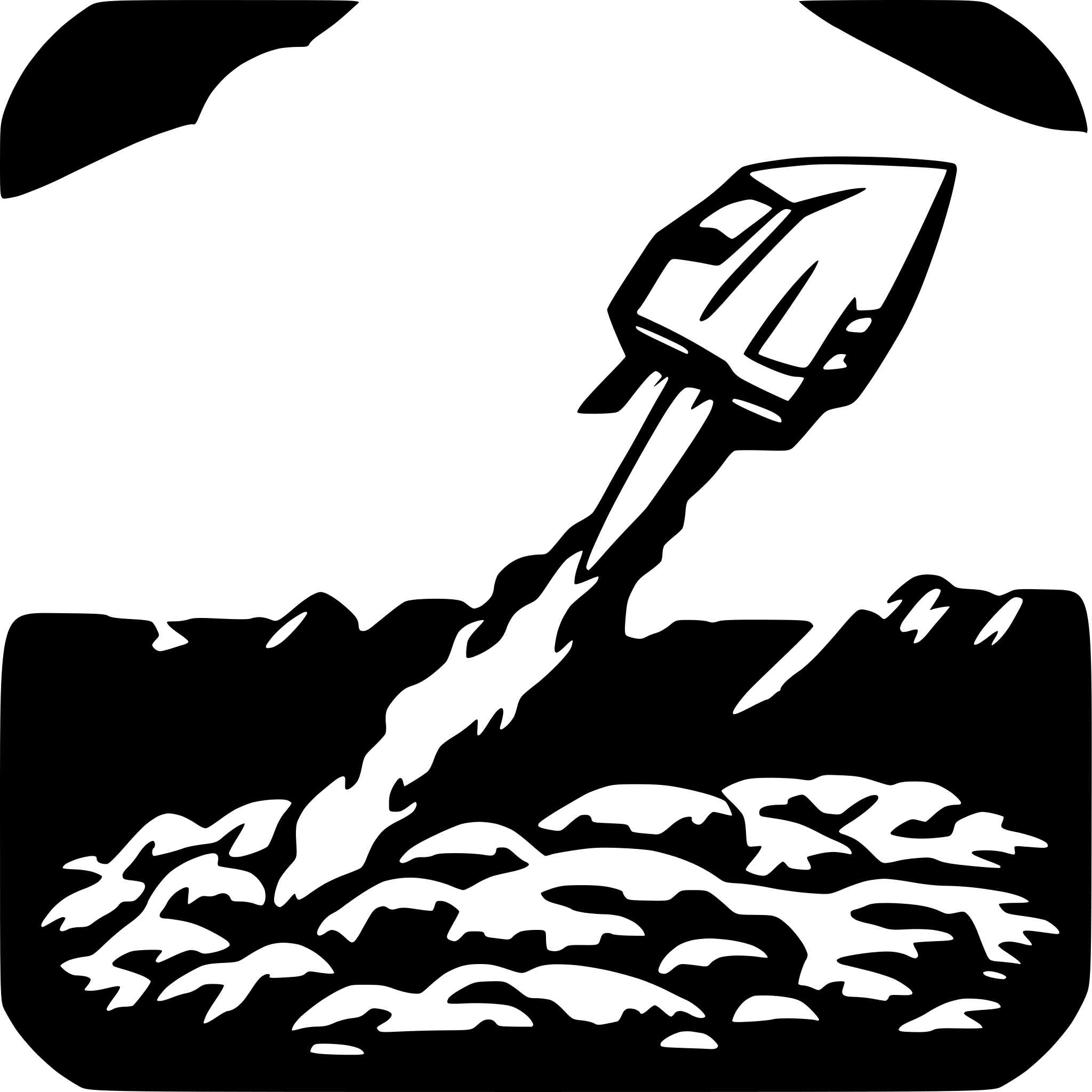AI-generated SVG of 'comet flat'