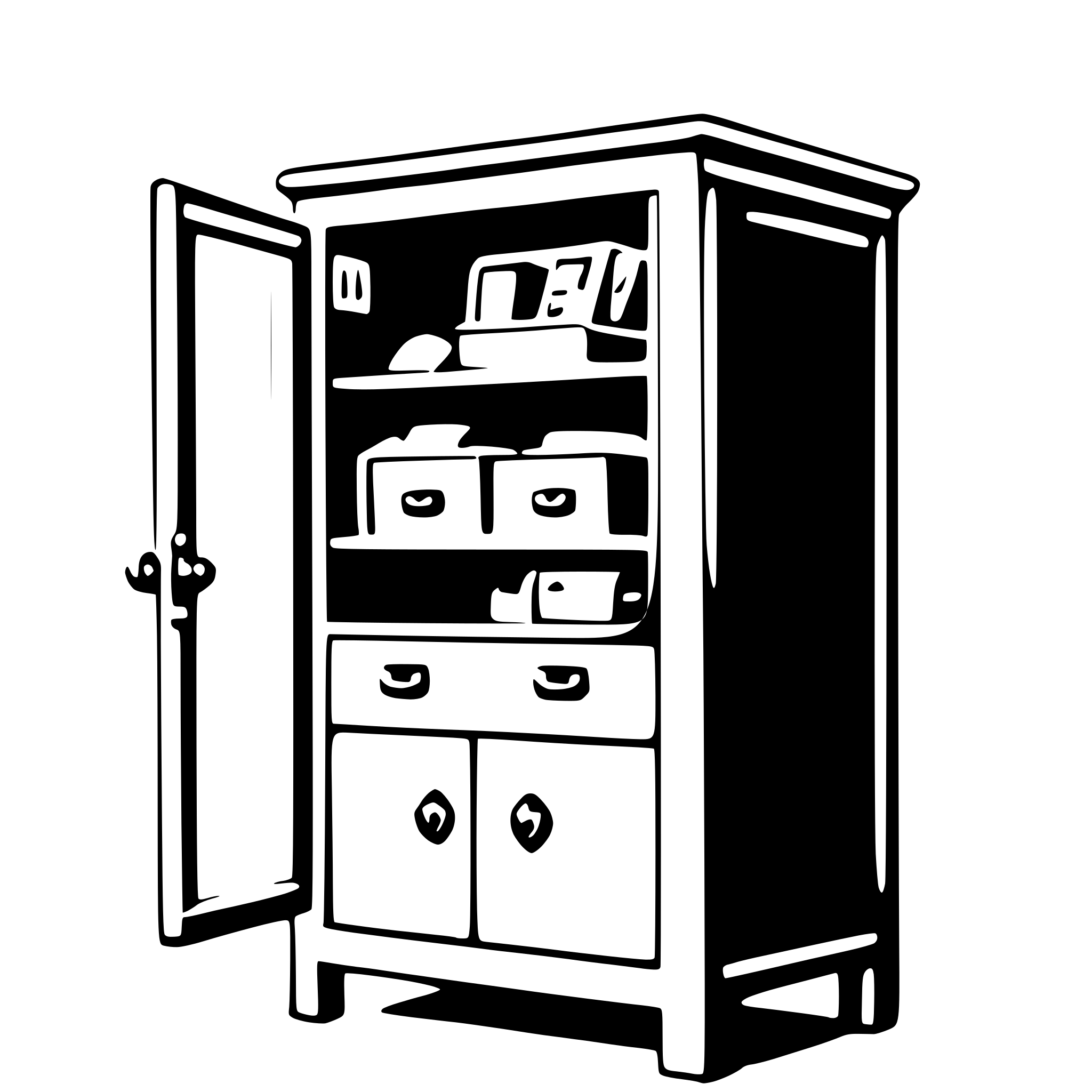 AI-generated SVG of 'armoire'