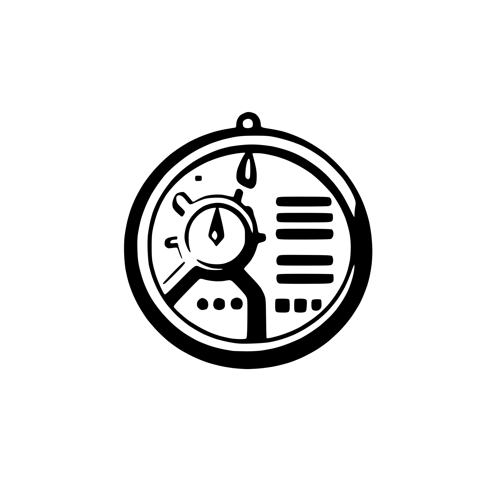 AI-generated SVG of 'code tracker system dashboard logo'