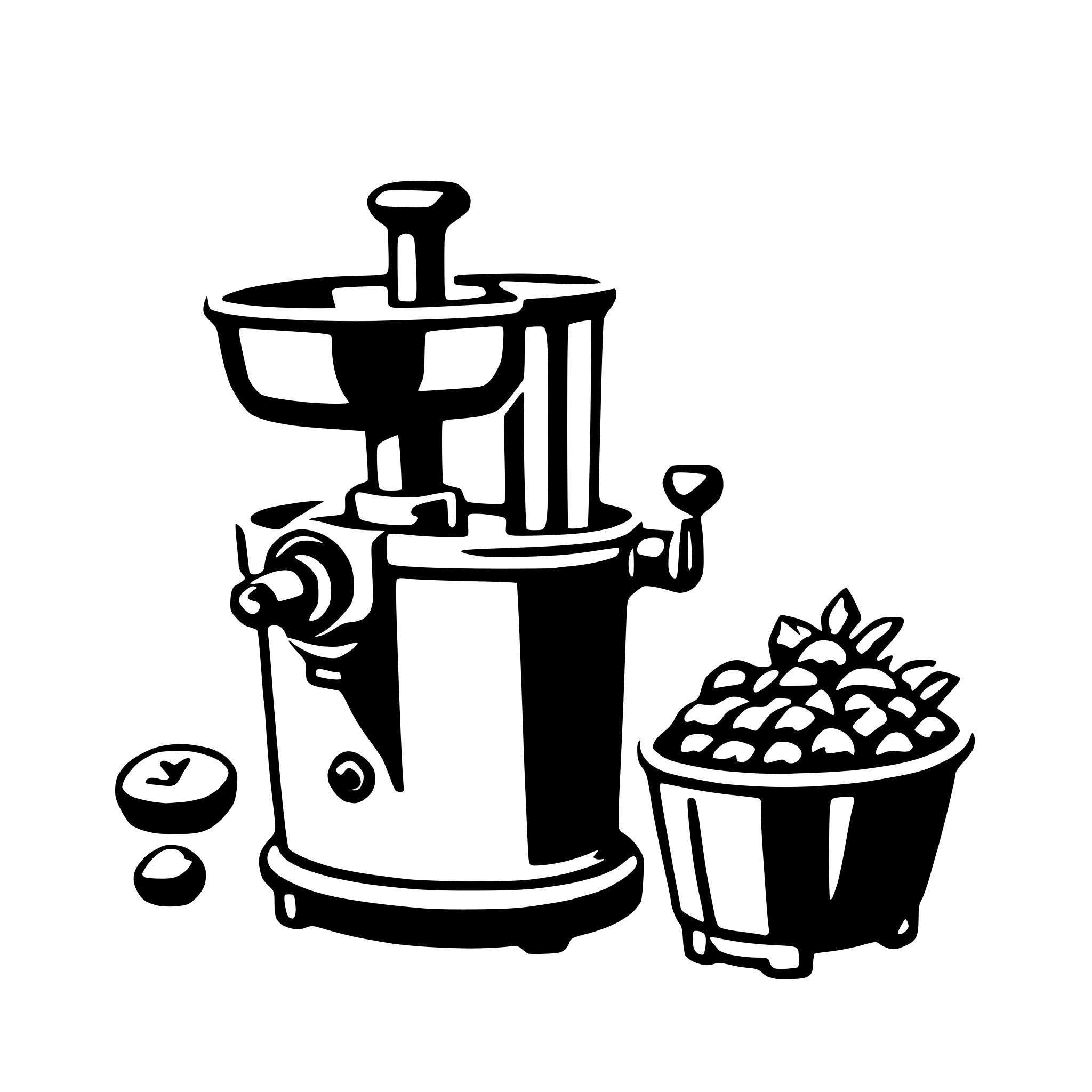 AI-generated SVG of 'juicer'