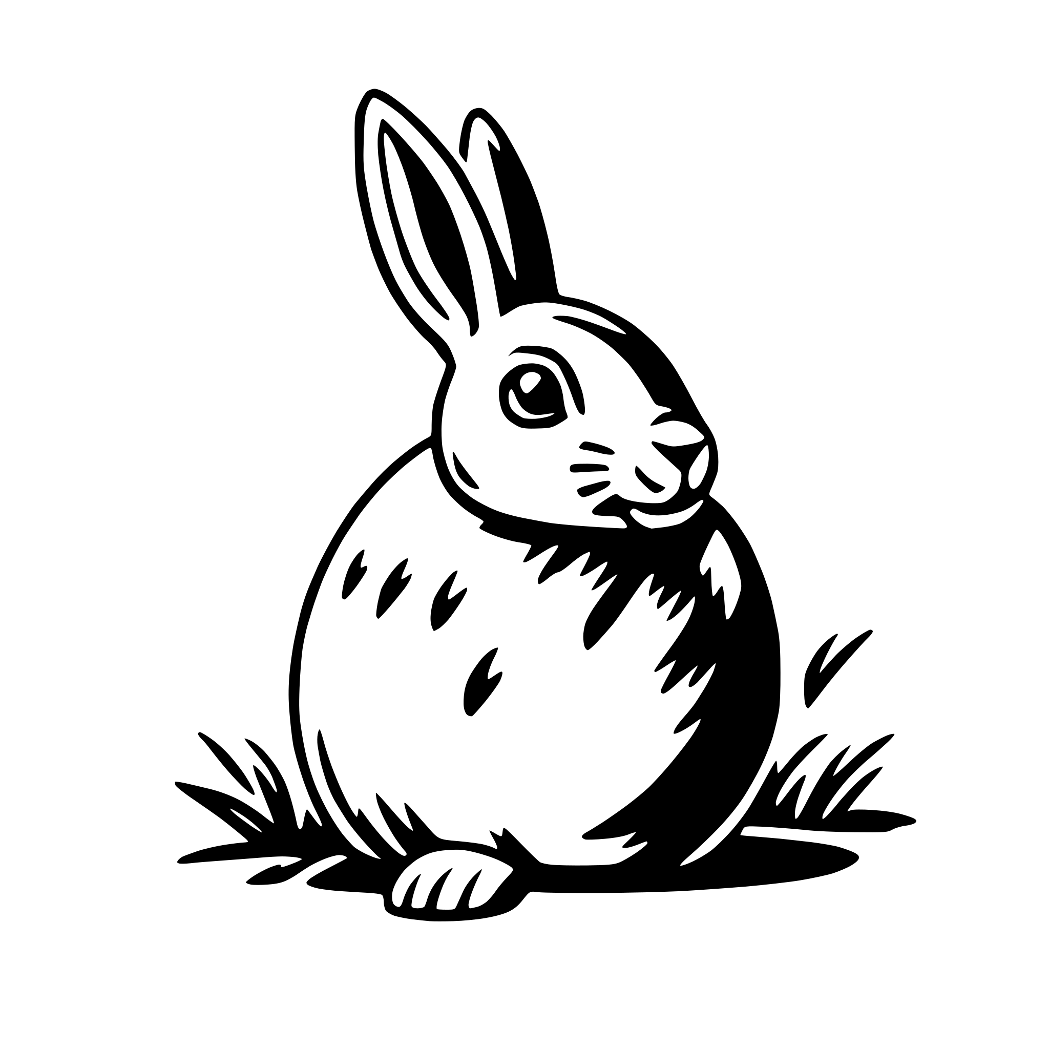 AI-generated SVG of 'easter hunt'