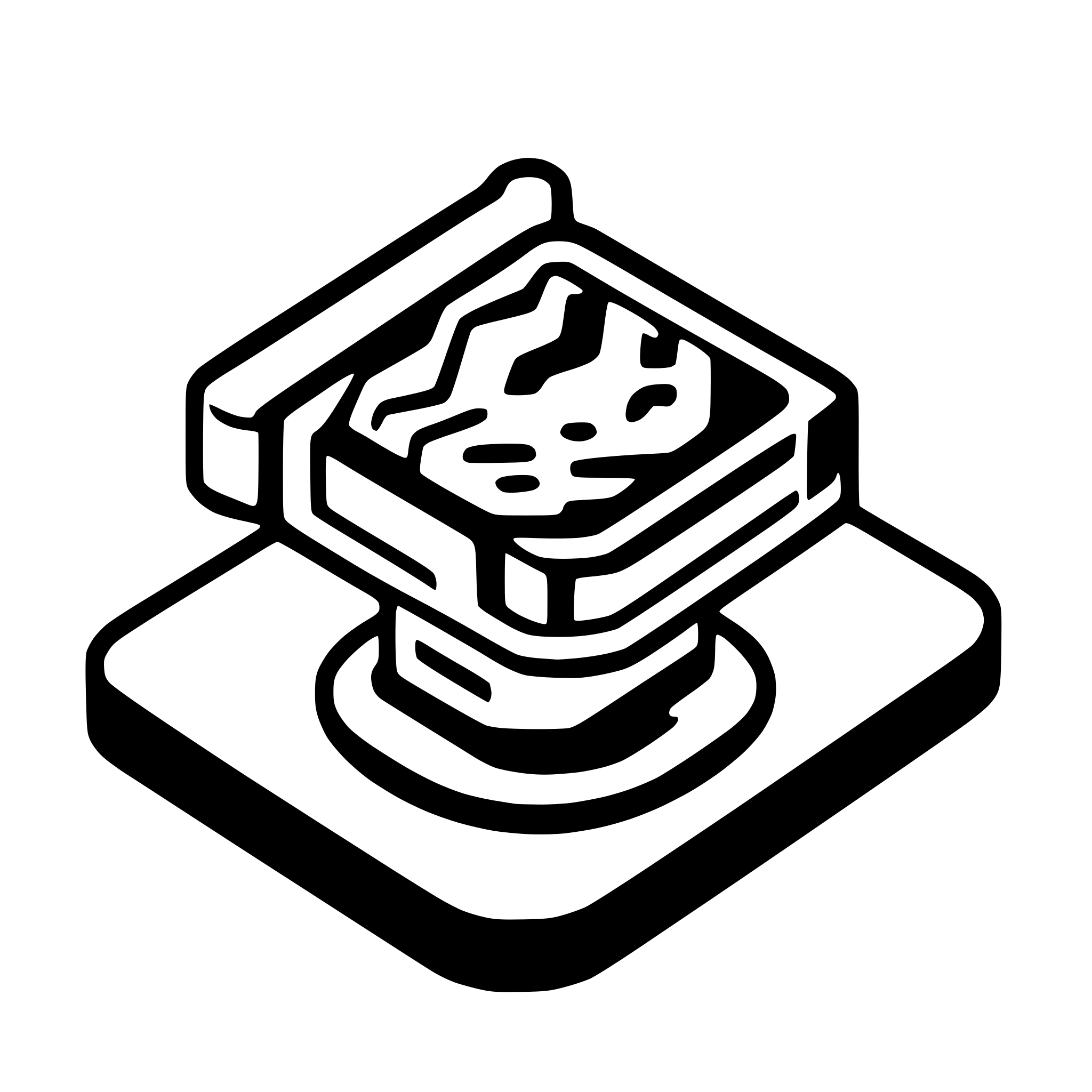 AI-generated SVG of a an isometric view of stell plate