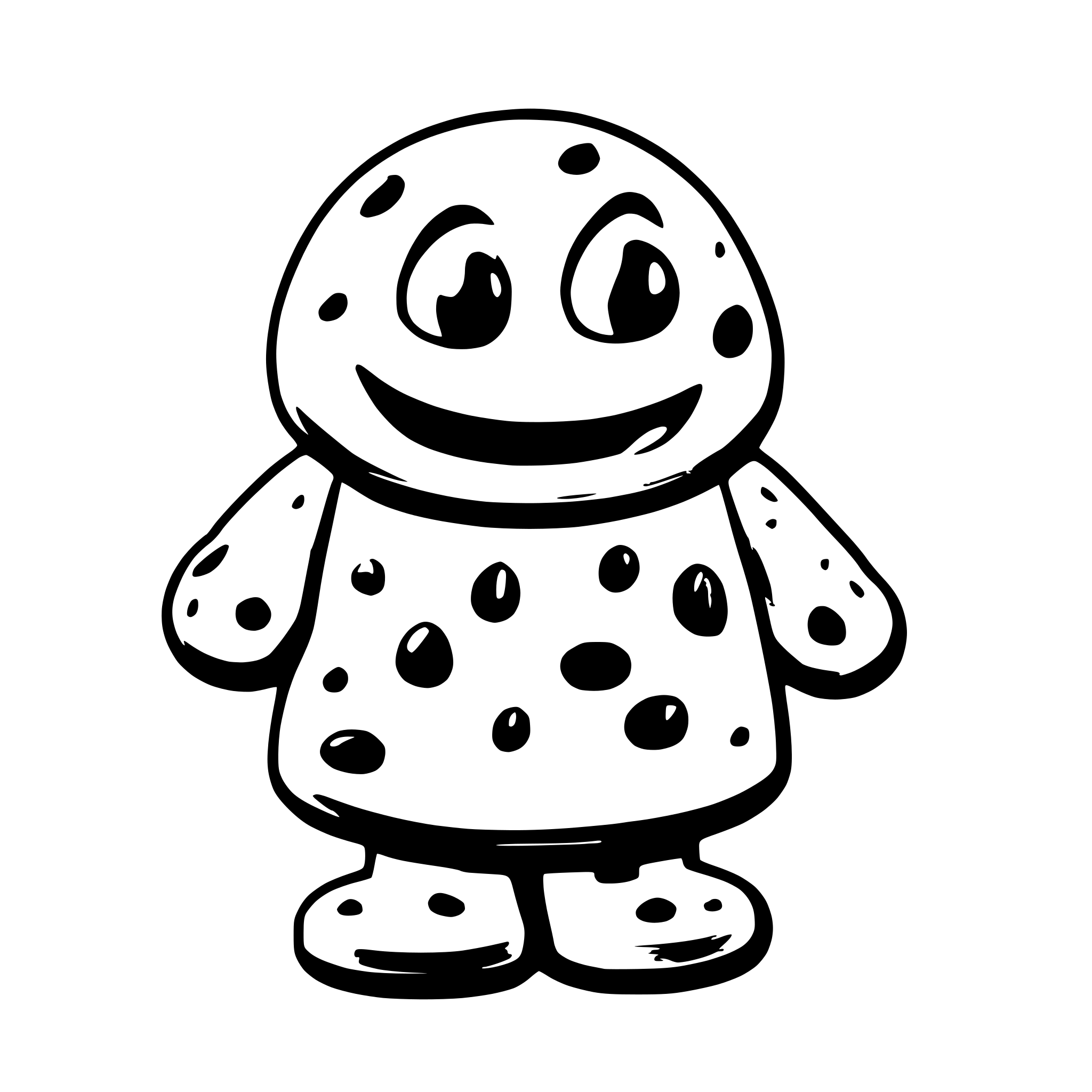 AI-generated SVG of a Cookie Monster